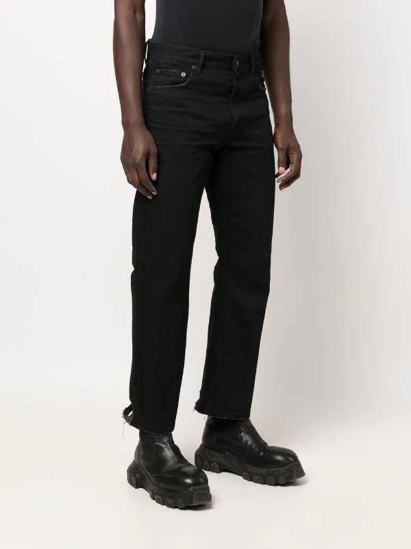 Balenciaga Balenciaga Lost Tape raw-cut slim fit jeans Size US 32 / EU 48 - 3 Thumbnail