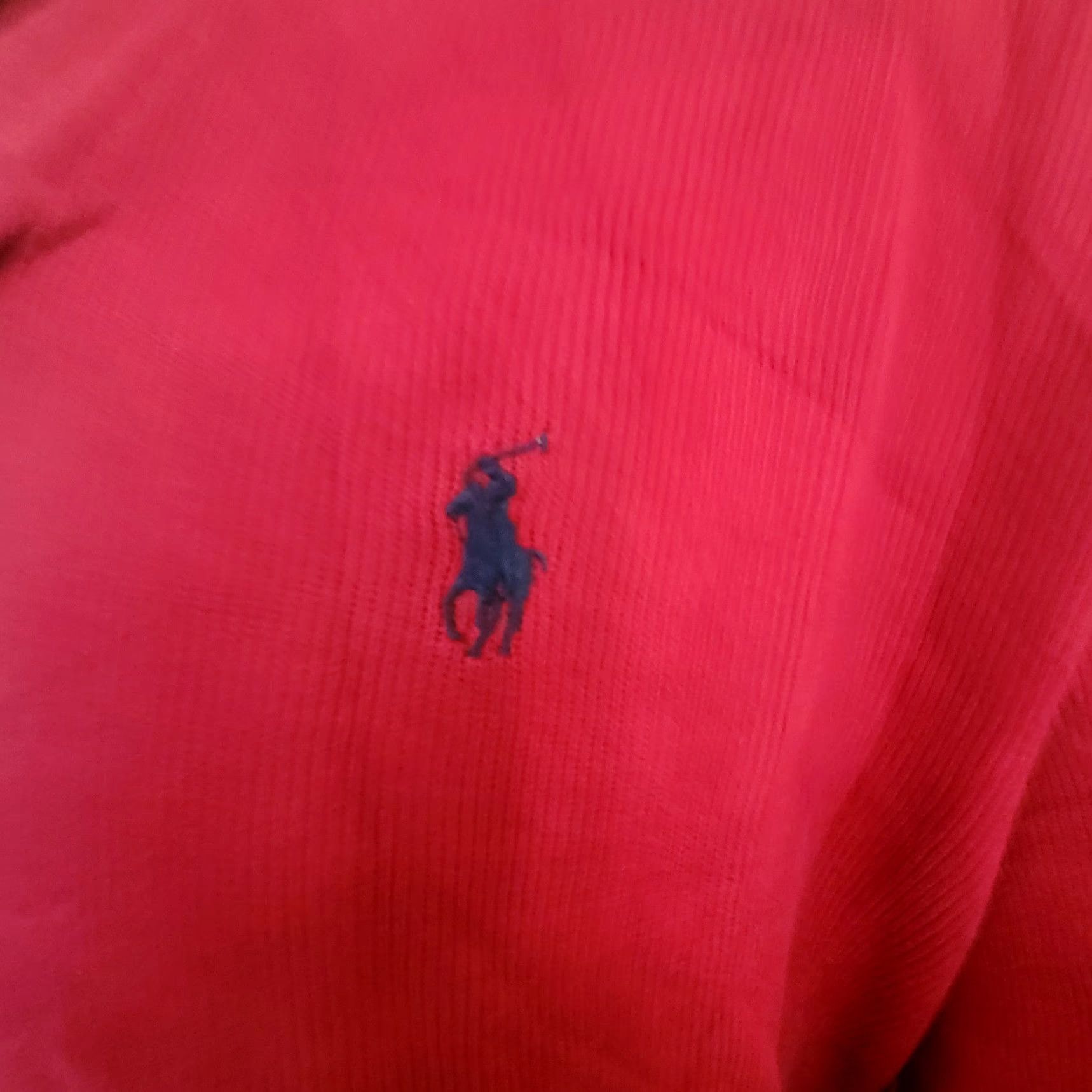 Polo Ralph Lauren Polo Ralph Lauren Shawl Collar Pullover Red XXL Jumper, 100% Cotton, Classic Fit, Men’s, Long Sleeve Size US XL / EU 56 / 4 - 6 Thumbnail