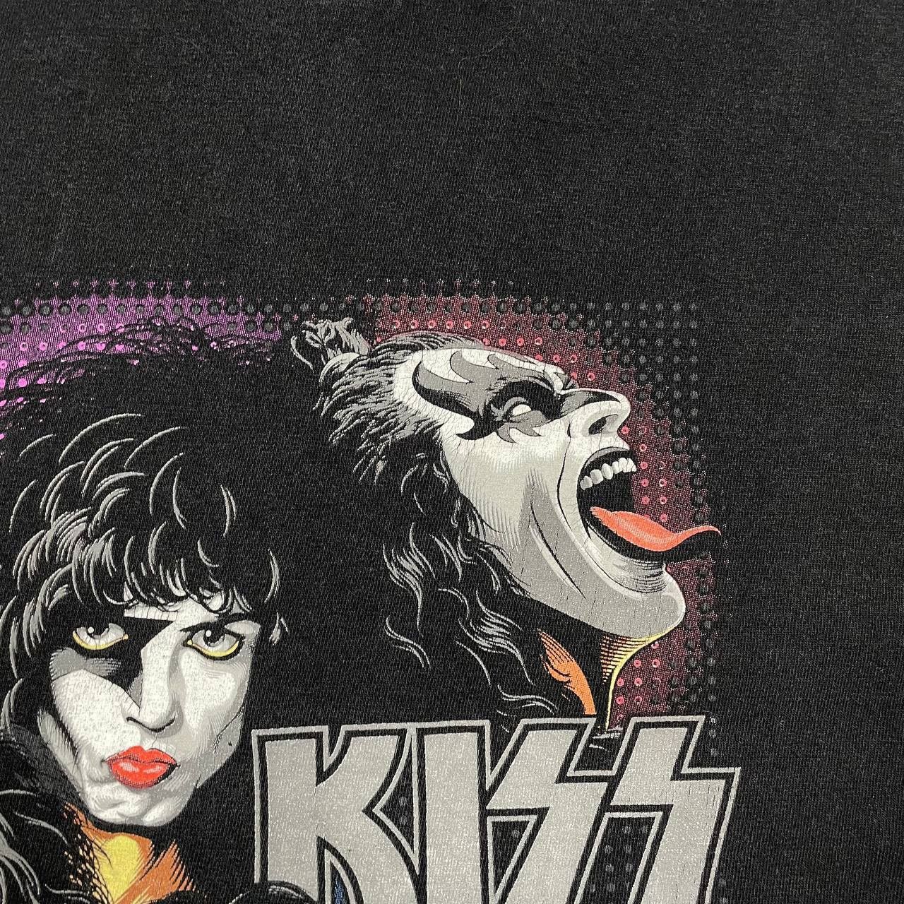 KISS Vintage 2008 KISS Tennessee River Band T Shirt Faded Black L Size US L / EU 52-54 / 3 - 5 Thumbnail
