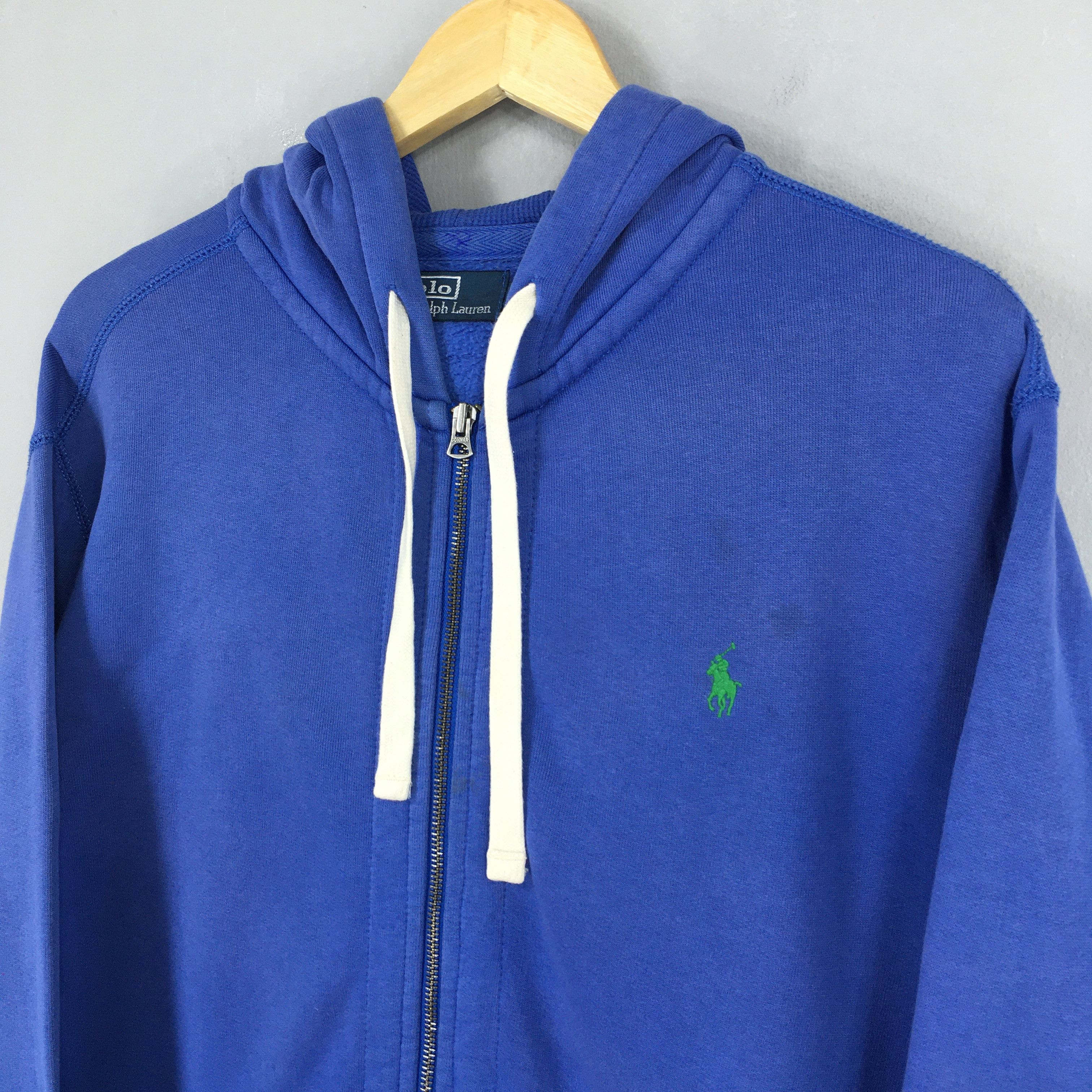 Denim & Supply Ralph Lauren × Polo Ralph Lauren × RRL Ralph Lauren Vintage Polo Ralph Lauren Polo Pony Blue Hoodie Large Size US L / EU 52-54 / 3 - 3 Thumbnail