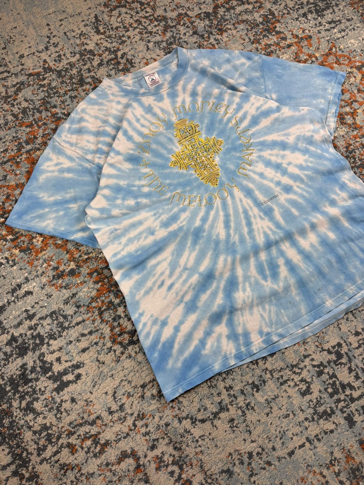 Band Tees Vintage 90s Ziggy Marley the melody makers reggae tiedye tee Size US XL / EU 56 / 4 - 3 Thumbnail