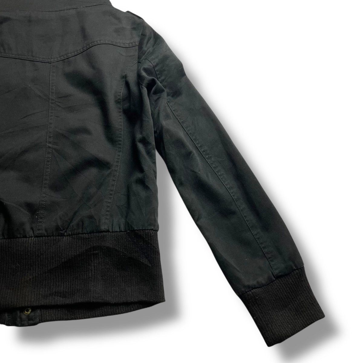 If Six Was Nine 🇯🇵 GRAZIE PUNK GOTHIC BUTTON UP FULL ZIP JACKET Size M / US 6-8 / IT 42-44 - 11 Thumbnail