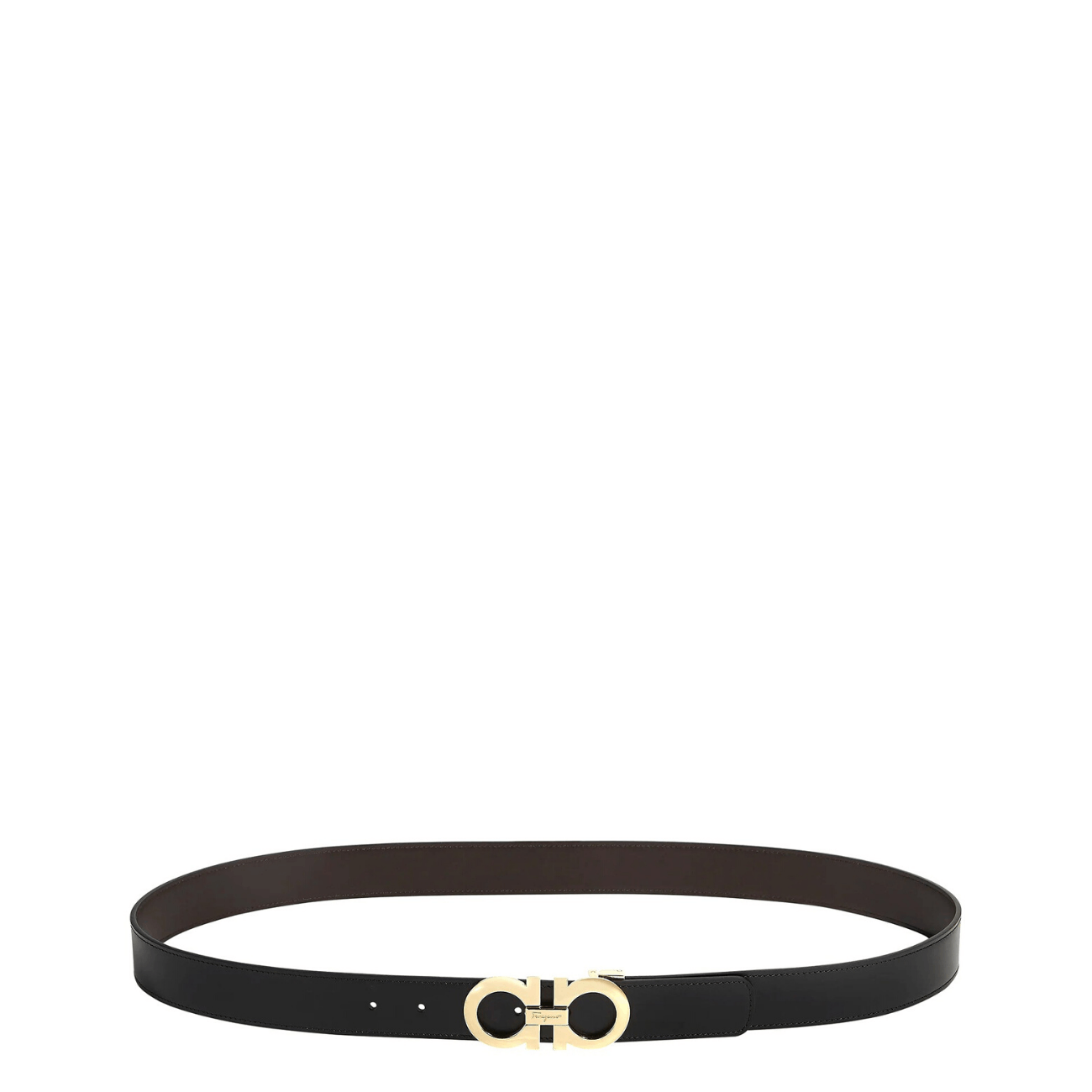 Salvatore Ferragamo Ferragamo 675542 586940 Gancini Reversible Men's Belt Size ONE SIZE - 2 Thumbnail