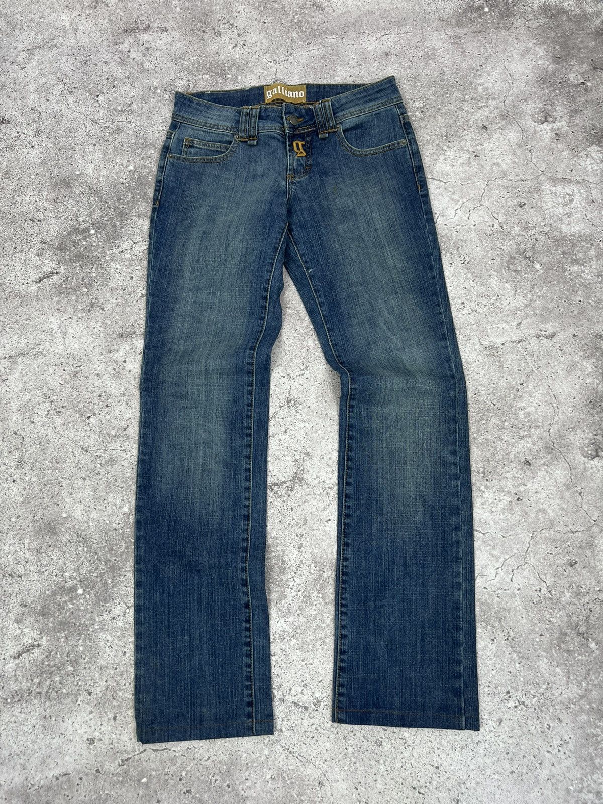 John Galliano John Galliano Women’s Jeans Denim Pants Size 28" / US 6 / IT 42 - 10 Thumbnail