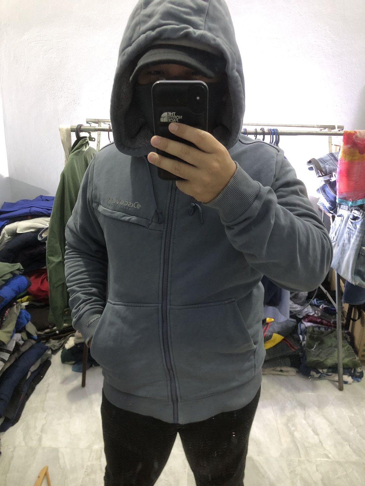 DISCOVERED × Japanese Brand × U.S. Expedition Discovery expedition grey hoodie with sherpa lining Size US M / EU 48-50 / 2 - 2 Thumbnail