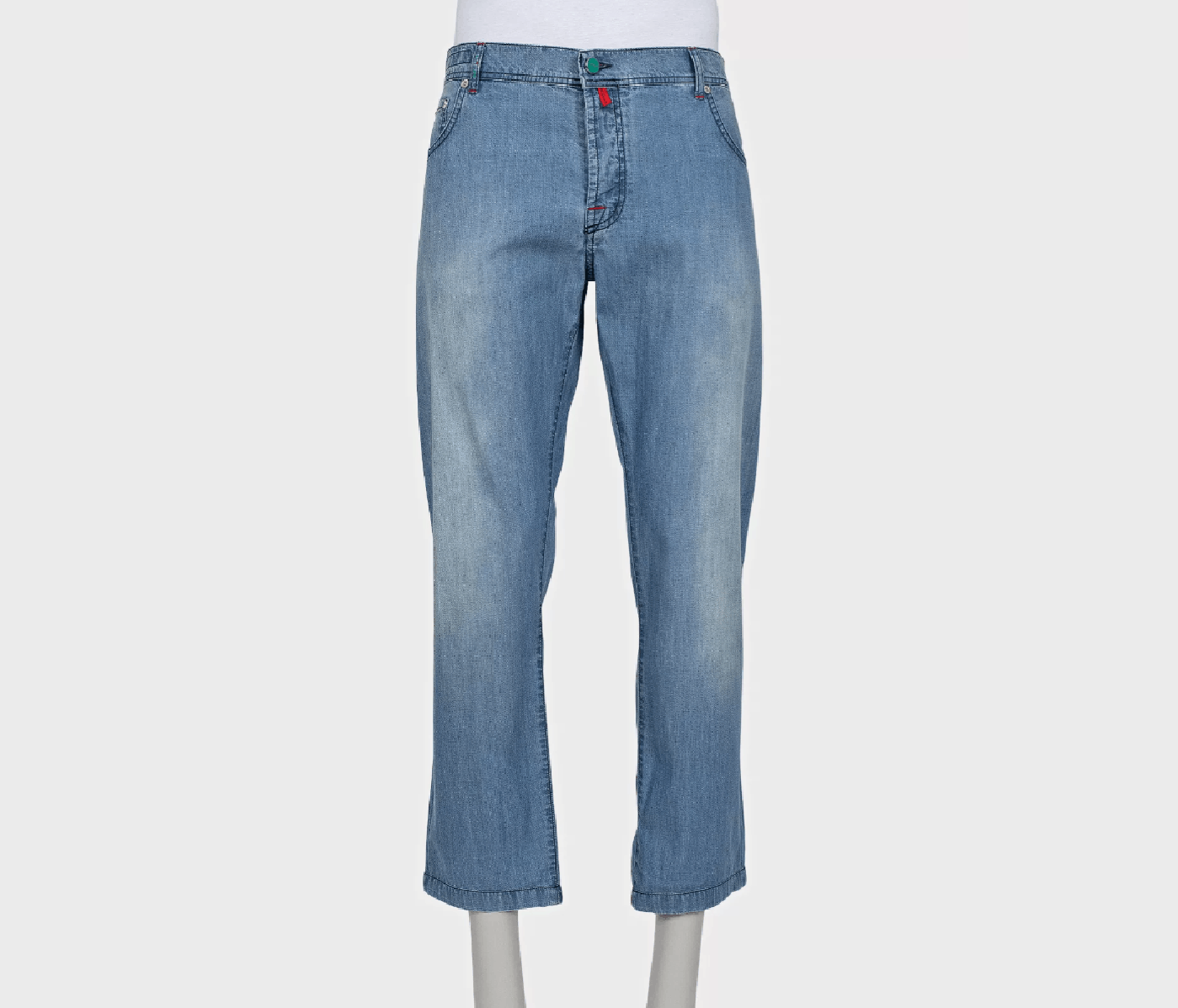 Kiton Kiton Blue Straight Leg Jeans W38 3XL Size US 40 / EU 56 - 1 Thumbnail