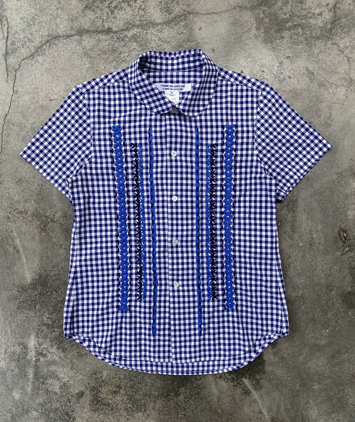 Vintage Vintage 90s Comme Des Garcons Gingham Rare Button Ups Grailed