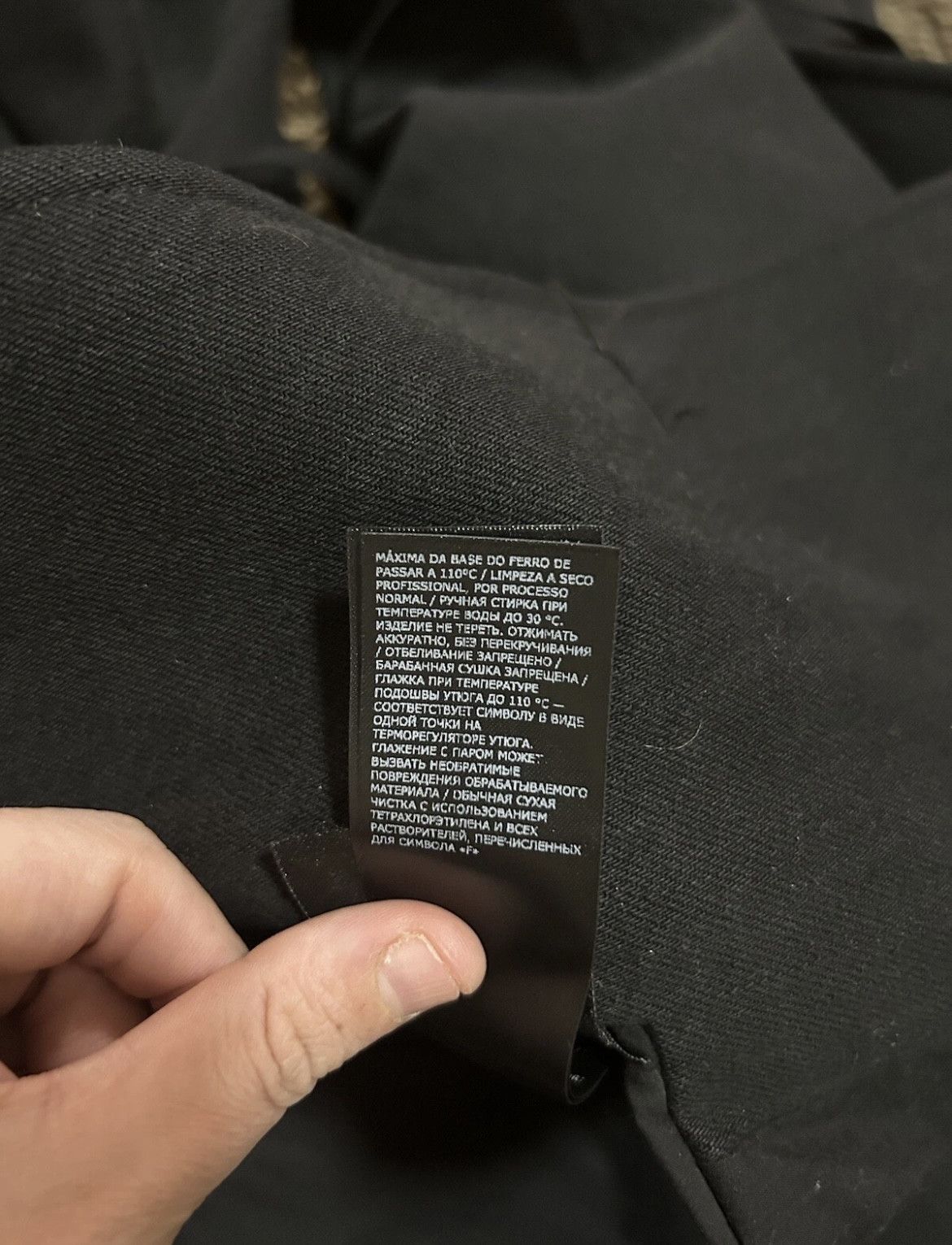 Ann Demeulemeester Black Tailored Heavy Cotton Oversized Slouchy Trench Coat Size US M / EU 48-50 / 2 - 6 Thumbnail