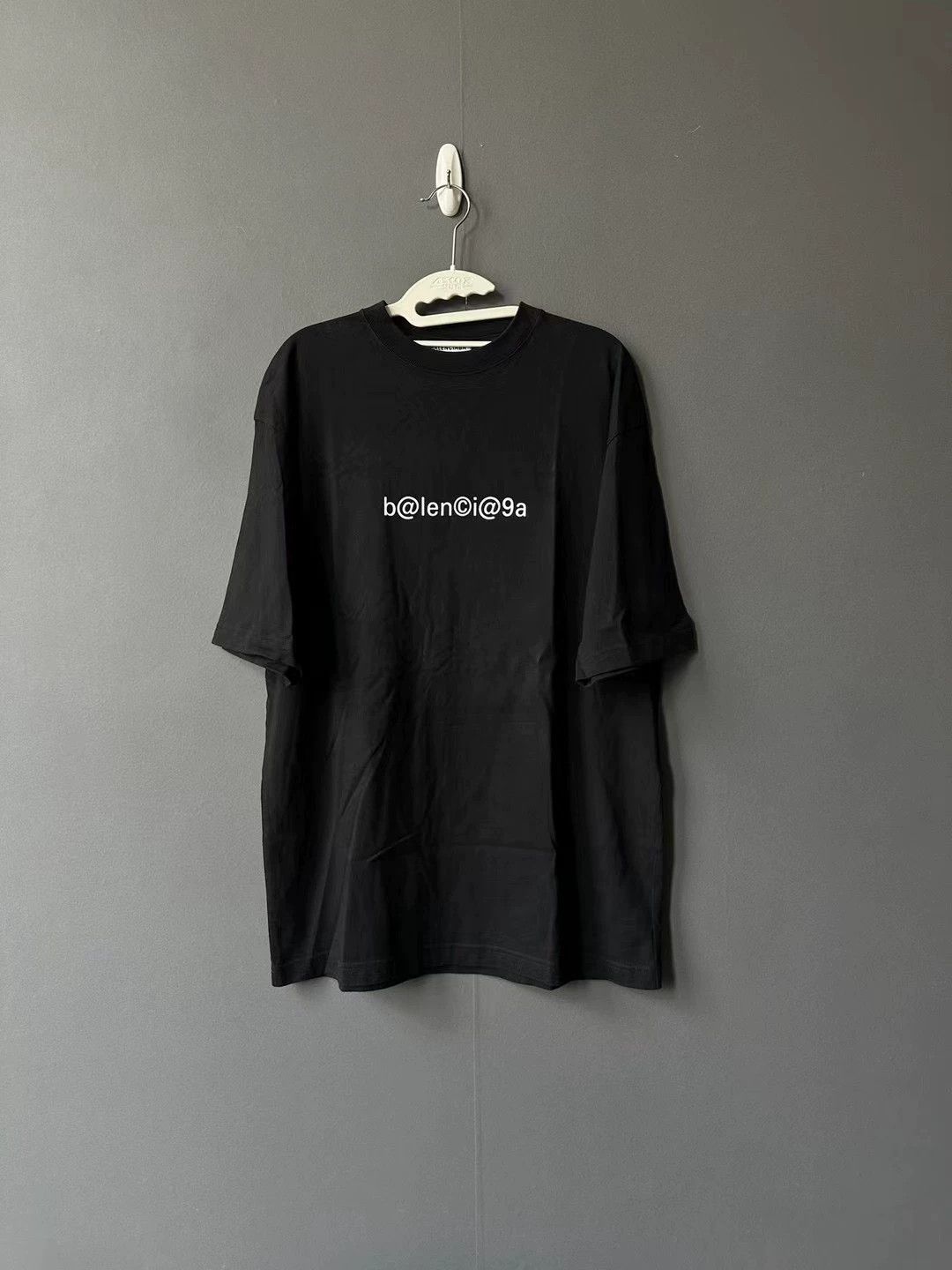 Balenciaga Balenciaga Black Email Letter Short Sleeve Size US XS / EU 42 / 0 - 1 Thumbnail