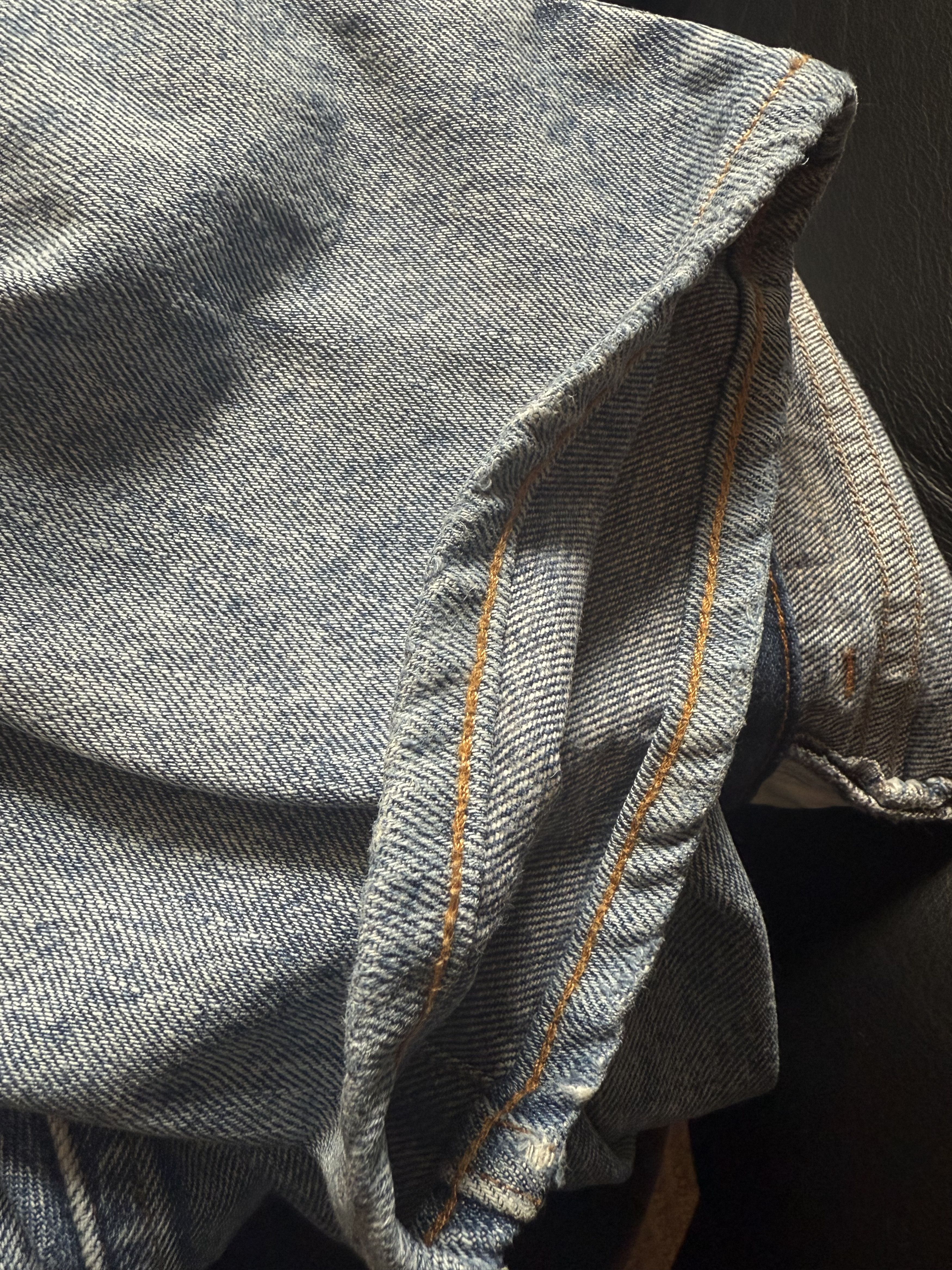 Louis Vuitton Washed Regular Jeans - Indigo Size US 38 / EU 54 - 12 Thumbnail
