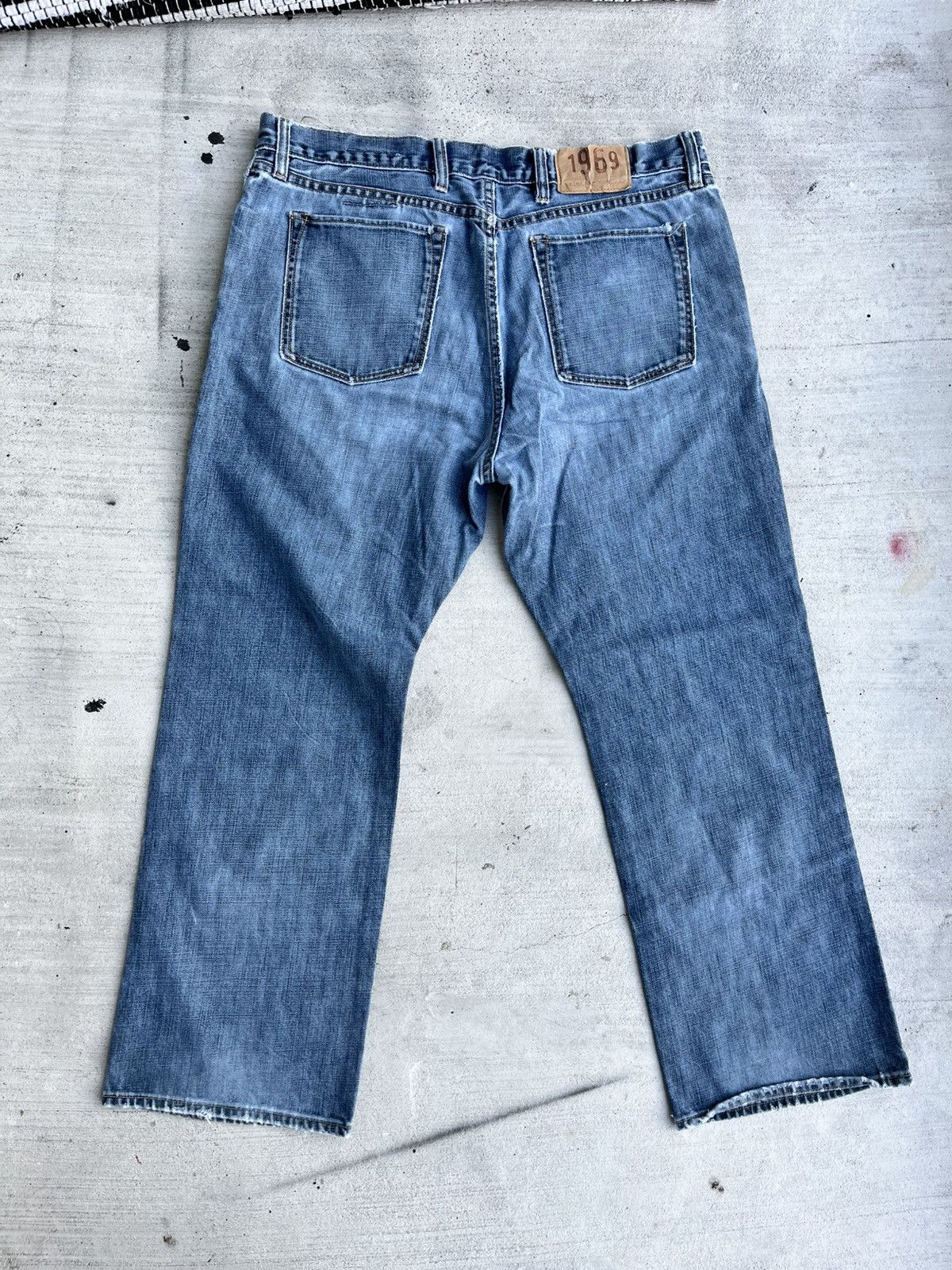 Gap 38 X 30 distress with a sick wash baggy and high quality Size US 38 / EU 54 - 2 Thumbnail