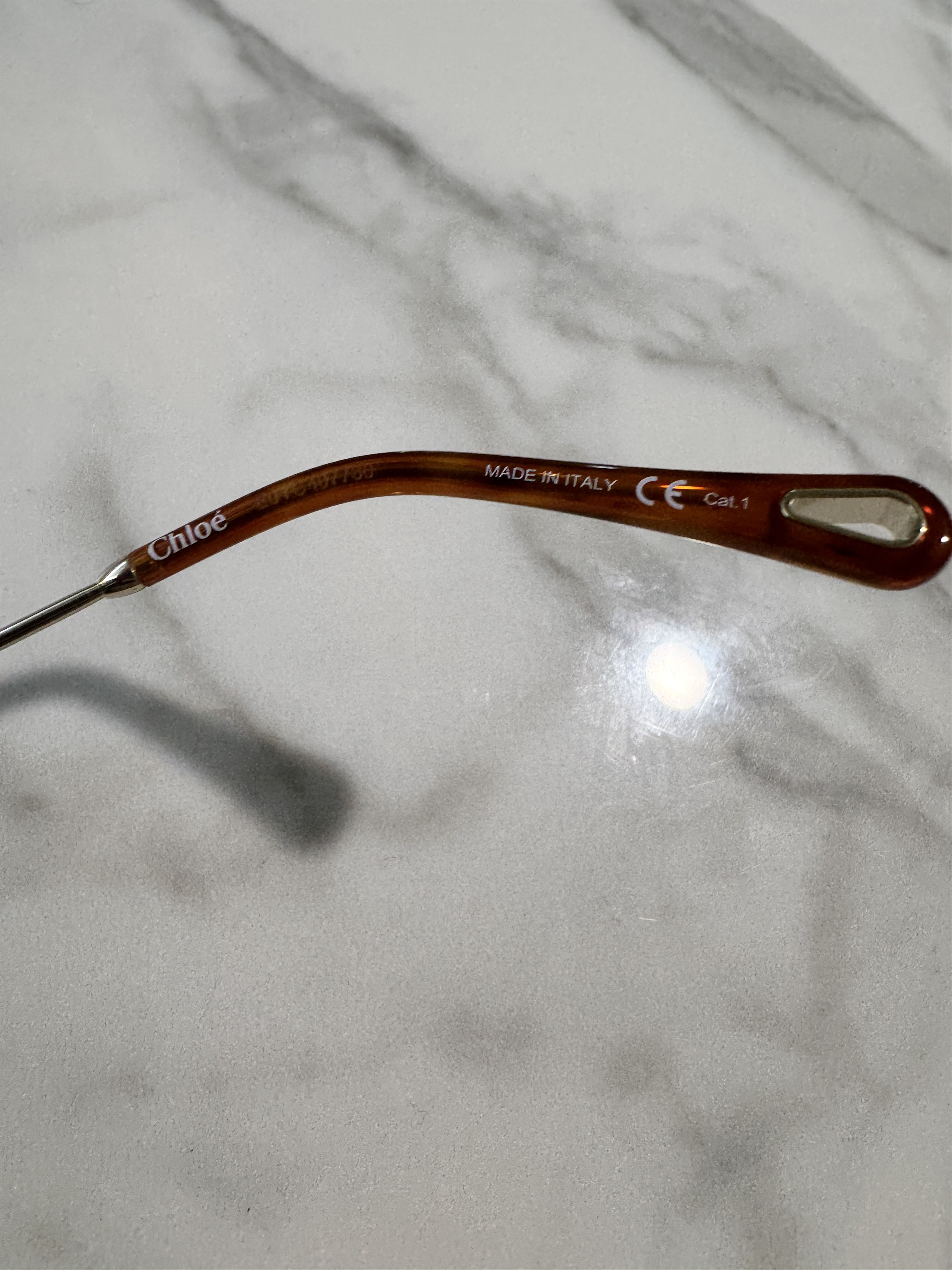 Chloe Lunettes de soleil Rosée Size ONE SIZE - 8 Thumbnail