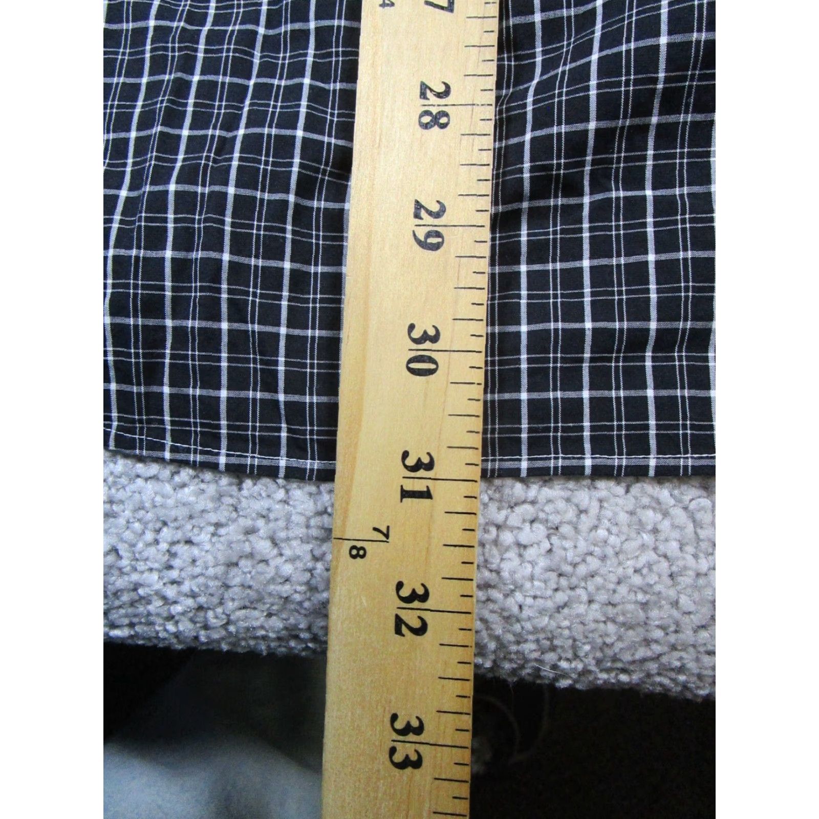 Ralph Lauren Ralph Lauren Shirt Mens Large Black White Cotton Button Up - Button-Up, Collared, Long Sleeve, Multi Color, Lauren Ralph Lauren, Men, Size L Size US L / EU 52-54 / 3 - 8 Thumbnail