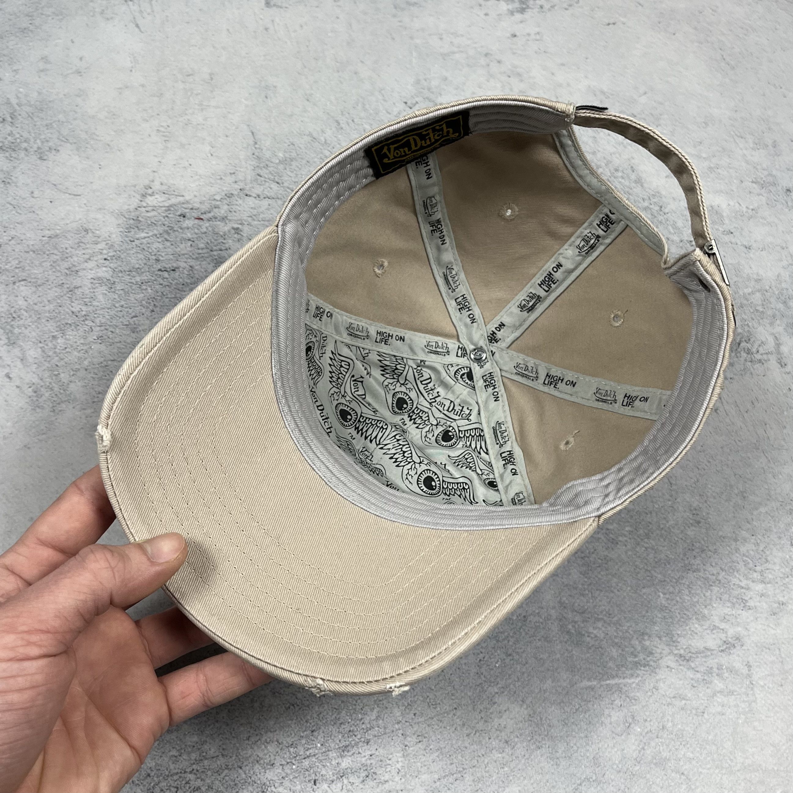 Von Dutch Von Dutch Big Reversible Logo Baseball Cap Size ONE SIZE - 9 Thumbnail