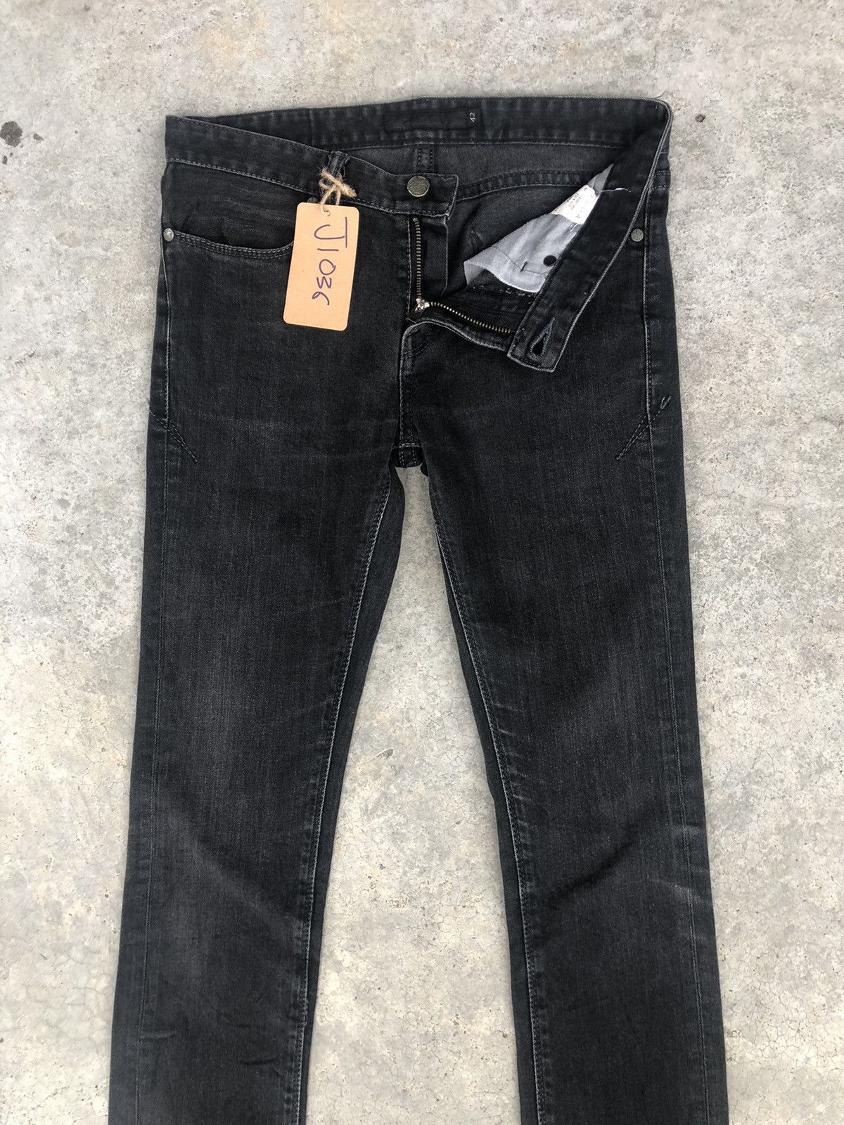GOSTAR DE FUGA Fuga Distressed Denim Skinny Jeans Size US 30 / EU 46 - 3 Thumbnail