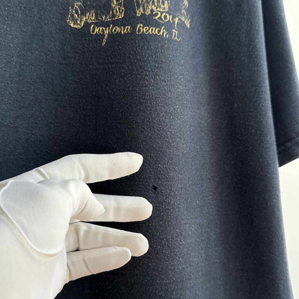 Vintage VINTAGE Y2K BIKE WEEK DAYTONA BEACH FLORIDA 2014 GRAPHIC TEE Size US XL / EU 56 / 4 - 12 Thumbnail