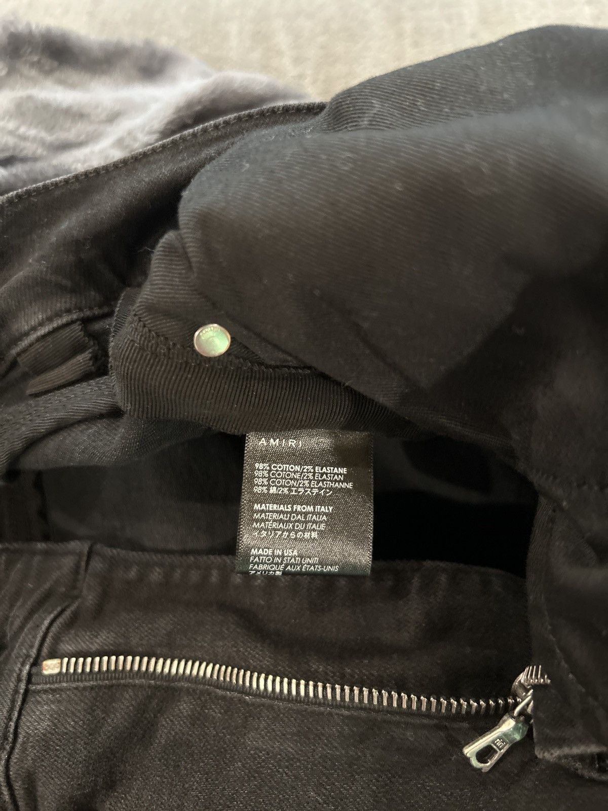 Amiri Amiri Mx1 Bandana patch Black jeans Size US 32 / EU 48 - 8 Thumbnail
