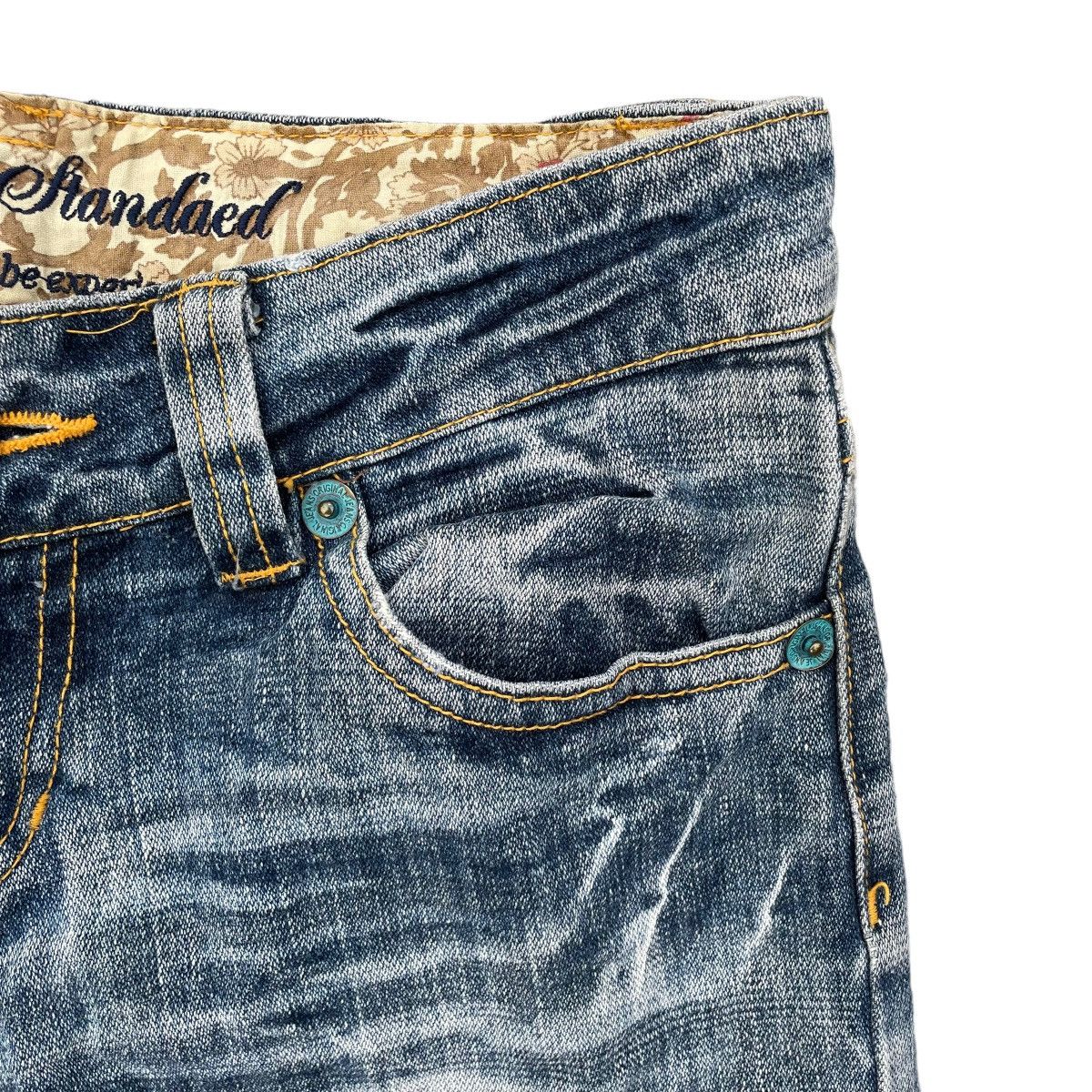 Hysteric Glamour 🇯🇵 SKY BOMBER WASHED FLARE DENIM PANTS Size 28" / US 6 / IT 42 - 7 Thumbnail