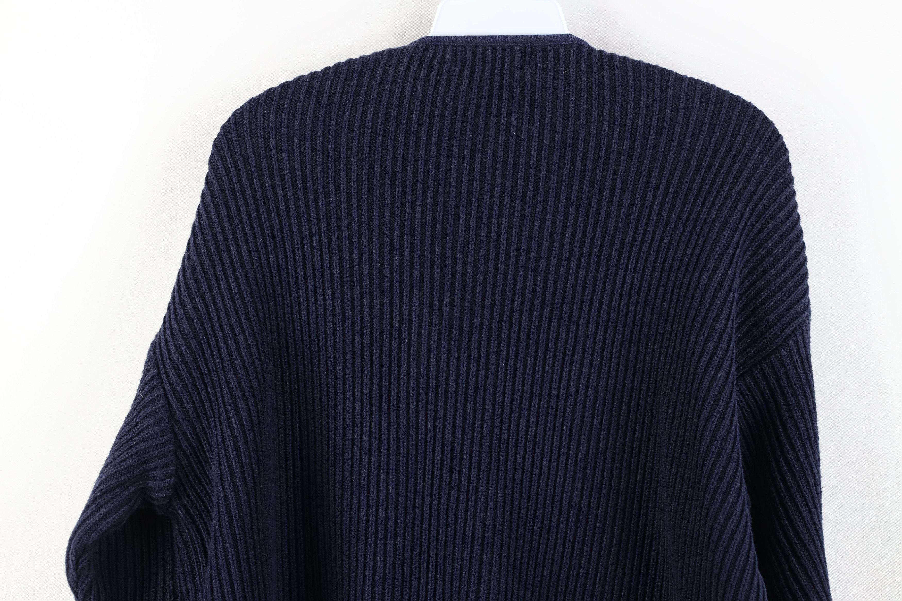 Calvin Klein Vintage 90s Calvin Klein Ribbed Knit Cardigan Sweater USA Size US S / EU 44-46 / 1 - 10 Thumbnail