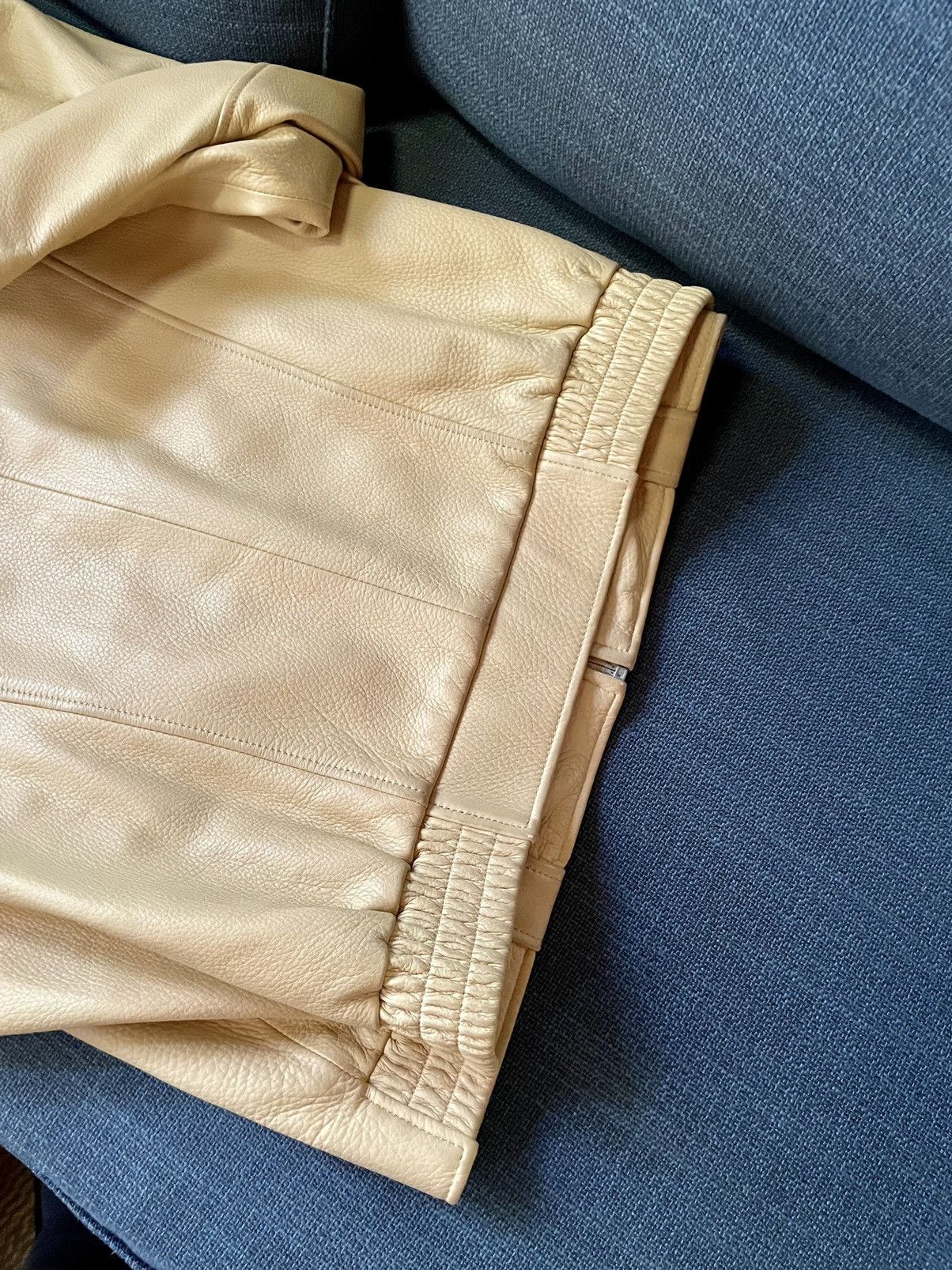 Zilli Zilli Deerskin Leather Bomber Jacket Size US XL / EU 56 / 4 - 7 Thumbnail
