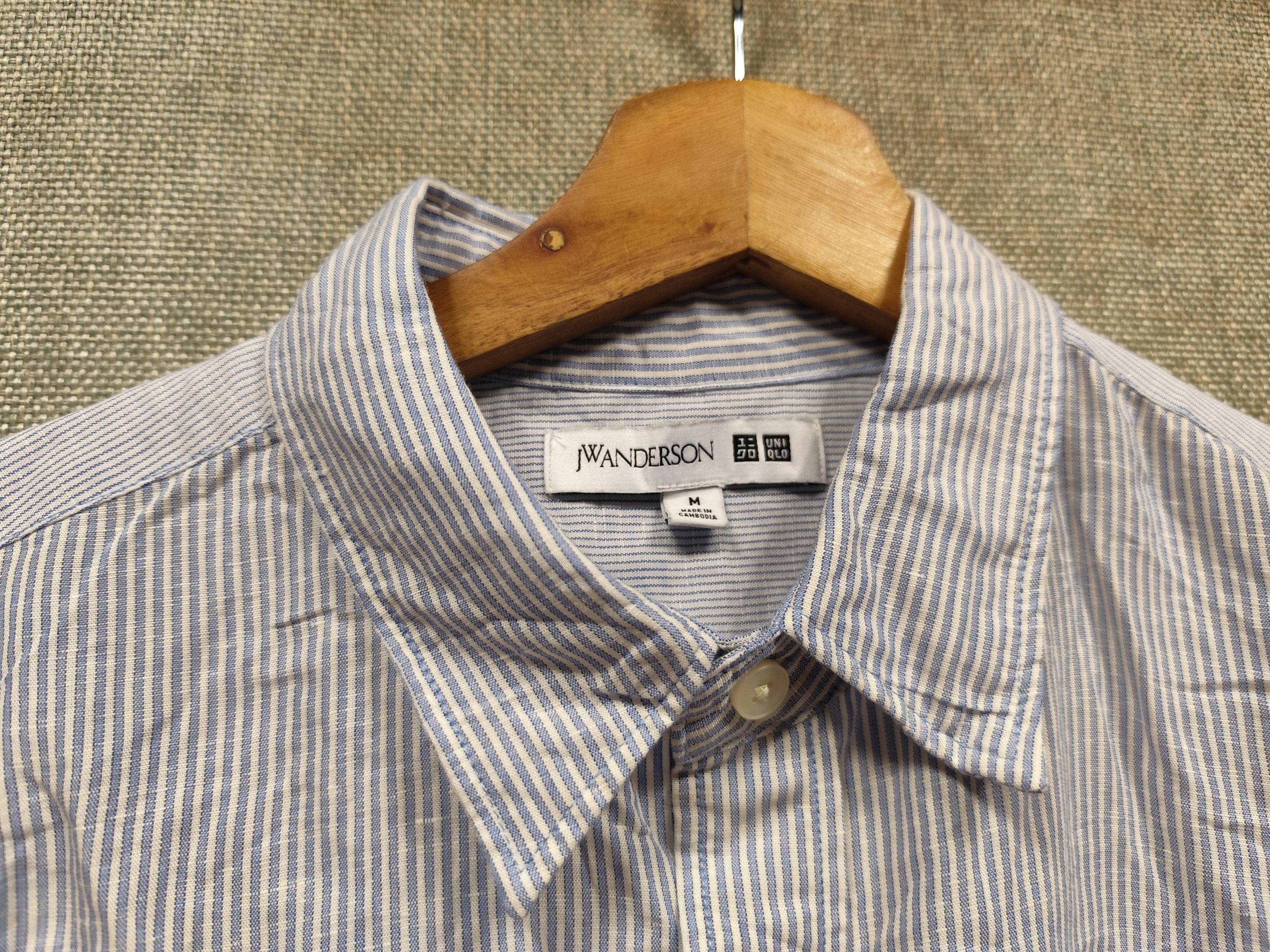 JW Anderson × Japanese Brand × Uniqlo JW Anderson x Uniqlo button up shirt Size US M / EU 48-50 / 2 - 4 Thumbnail