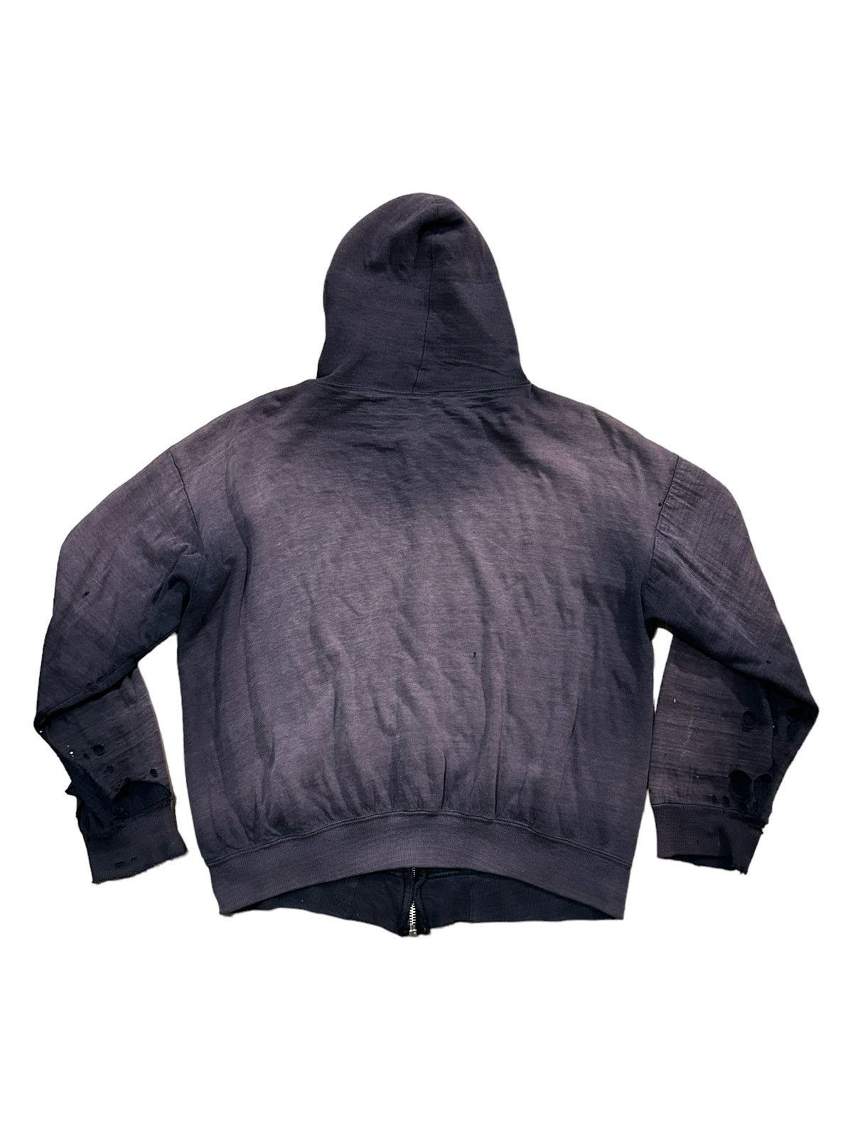 Vintage 1960s Thermal Lined Zip Up Sun Faded