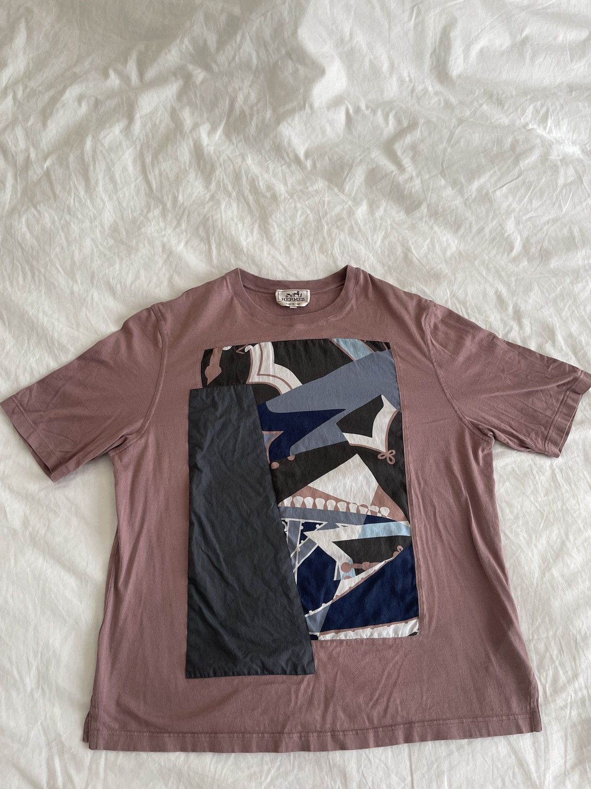 Hermes HERMES Men’s Limited Edition Short Sleeve T-Shirt Size US M / EU 48-50 / 2 - 1 Thumbnail