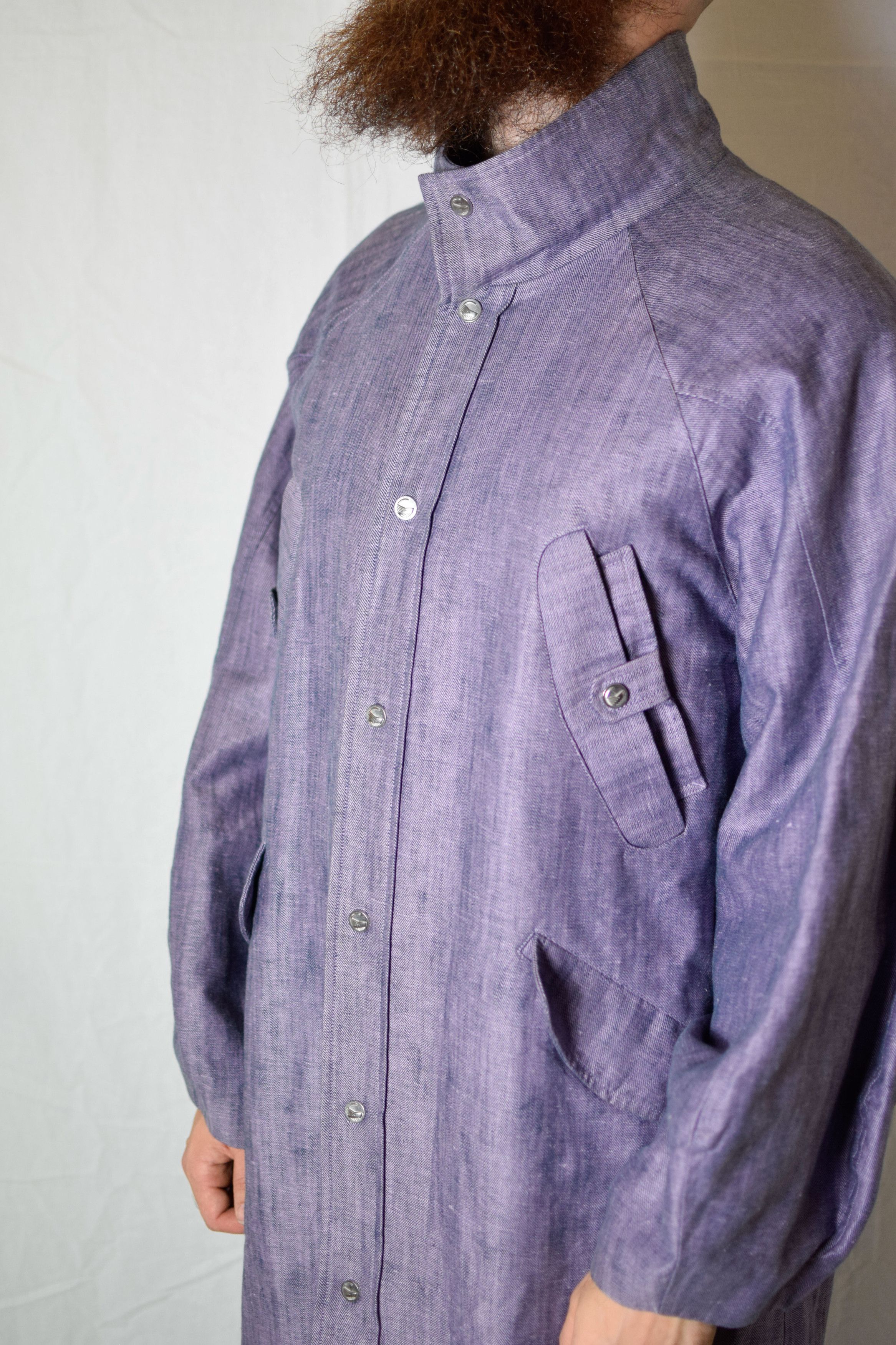 Kiko Kostadinov Kiko Kostadinov SS22 Purple Torino Coat Size US M / EU 48-50 / 2 - 9 Thumbnail