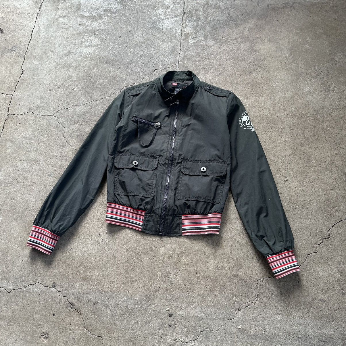 Diesel Vintage Diesel Bomber Jacket y2k Size S / US 4 / IT 40 - 8 Thumbnail