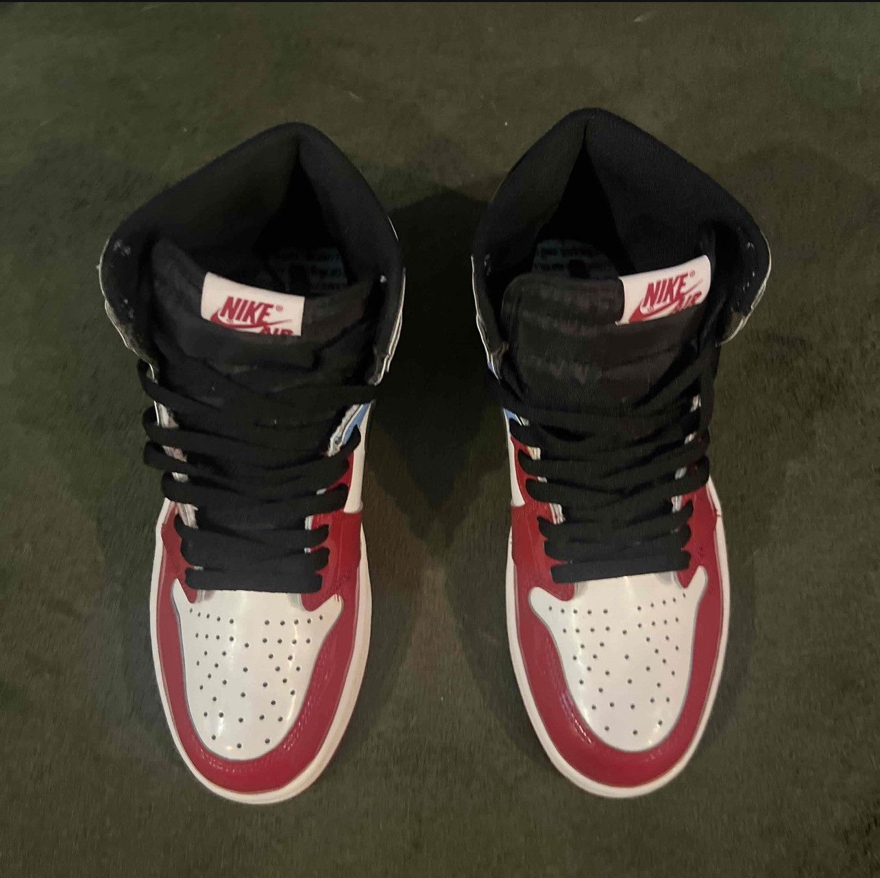 Jordan Brand Jordan 1 Retro High OG ‘Fearless’ Size 8.5 Worn Once No Box Size US 8.5 / EU 41-42 - 3 Thumbnail