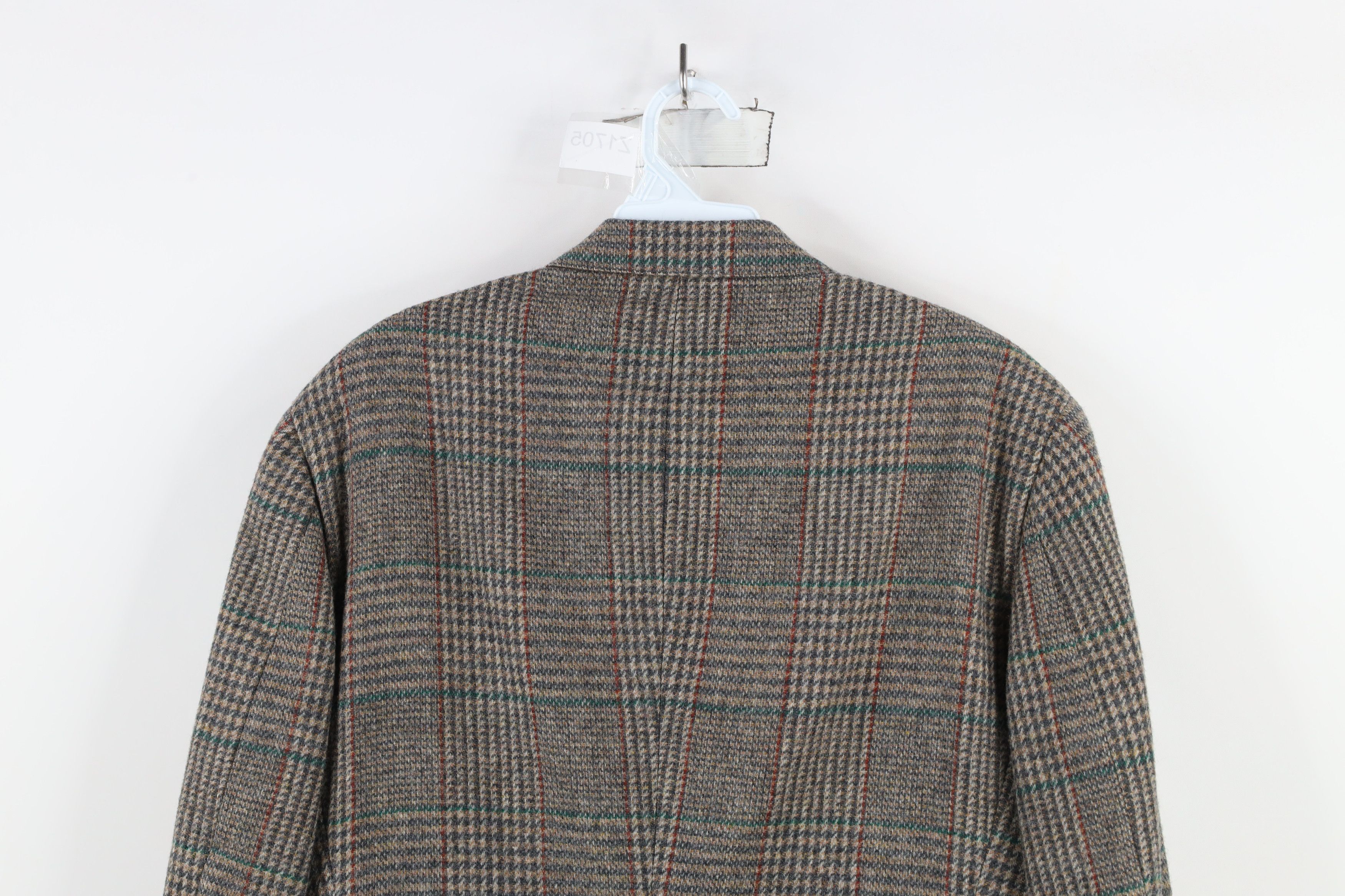 Vintage Vintage 70s Streetwear Houndstooth Plaid Blazer Jacket USA Size US XL / EU 56 / 4 - 15 Thumbnail