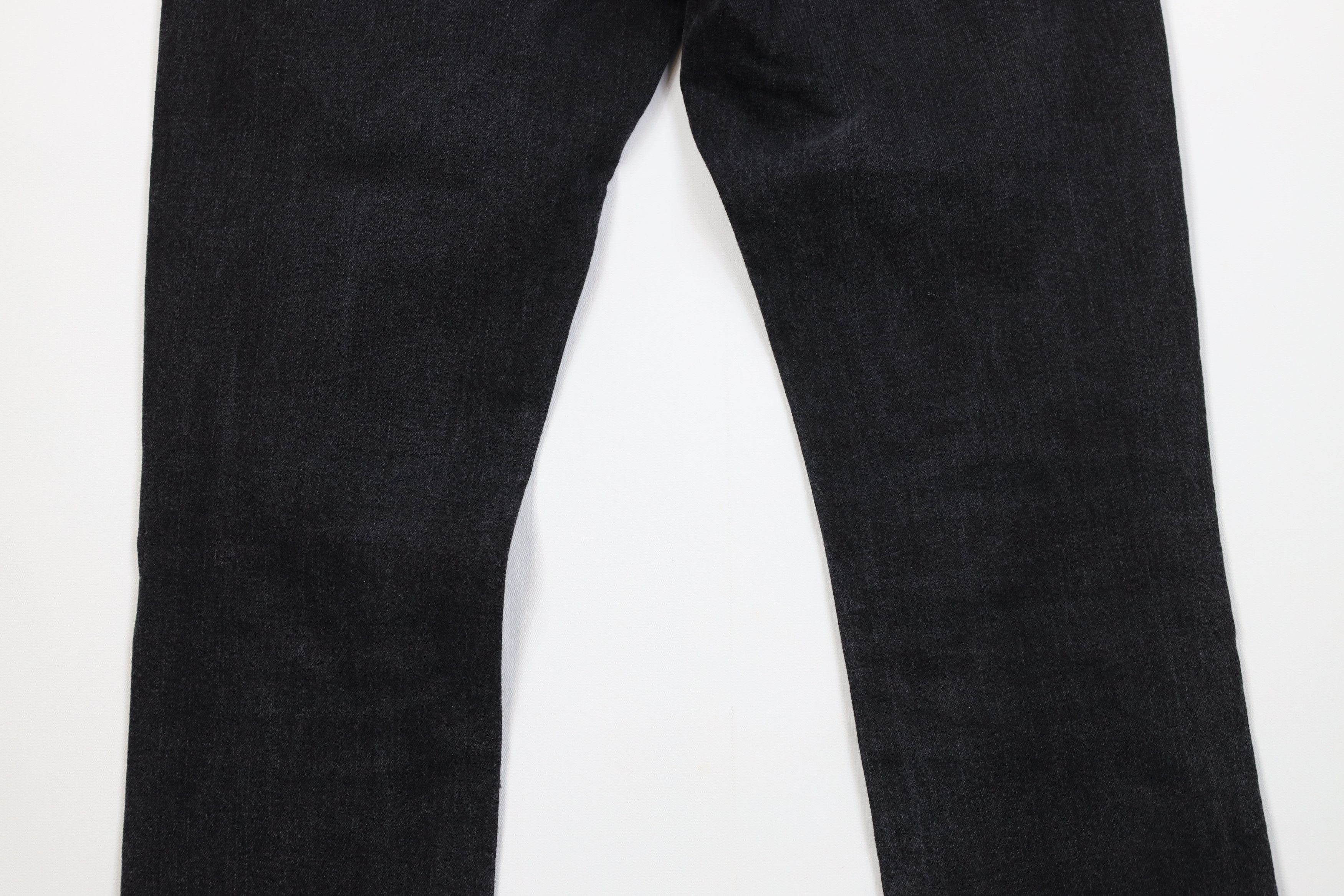 Madewell Madewell Faded Stretch Straight Leg Denim Jeans Black Size US 32 / EU 48 - 11 Thumbnail