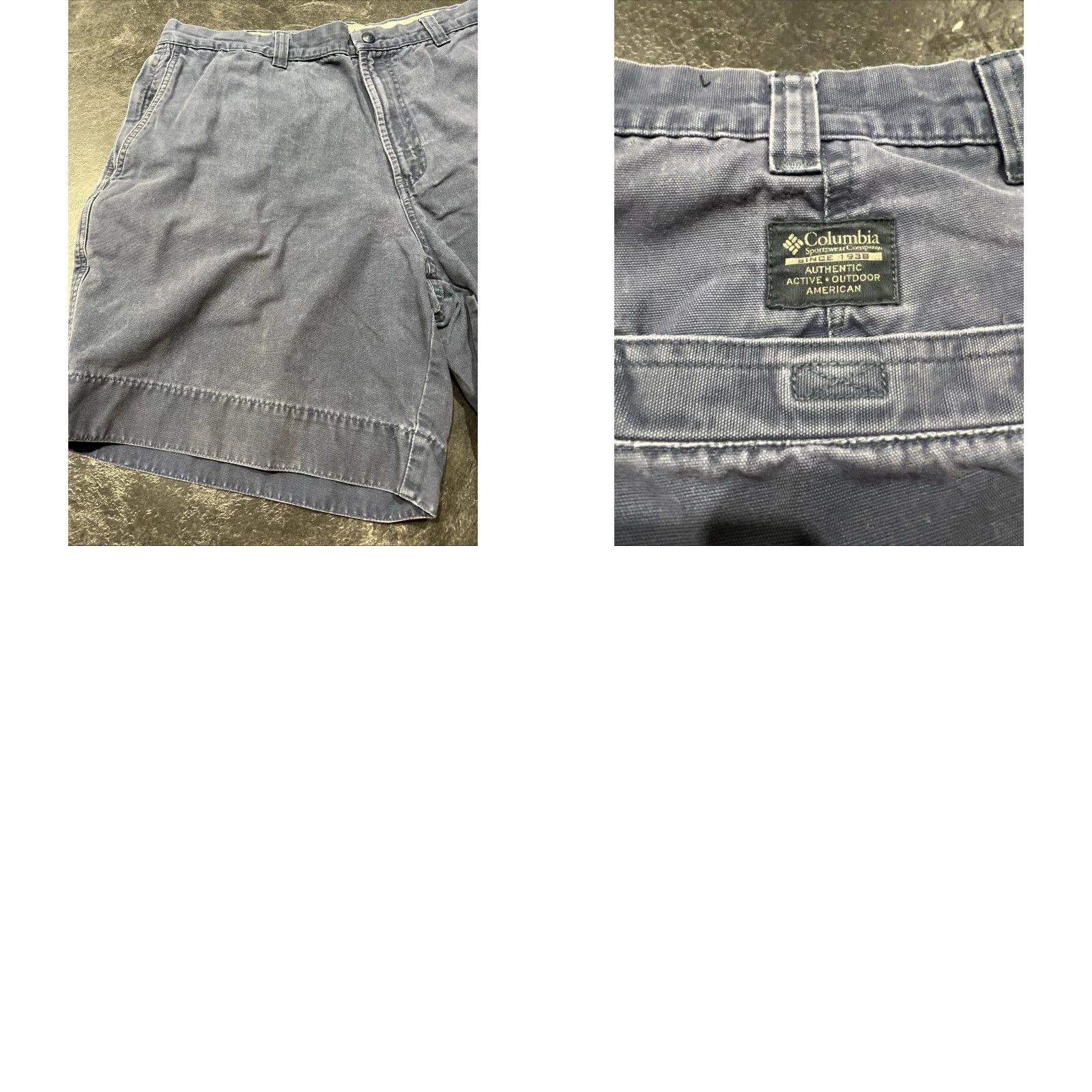 Vintage Columbia Mens Shorts 38 Waist Blue Chino Casual Flat Front 5-Pocket Outdoor Summer Size US 38 / EU 54 - 8 Thumbnail