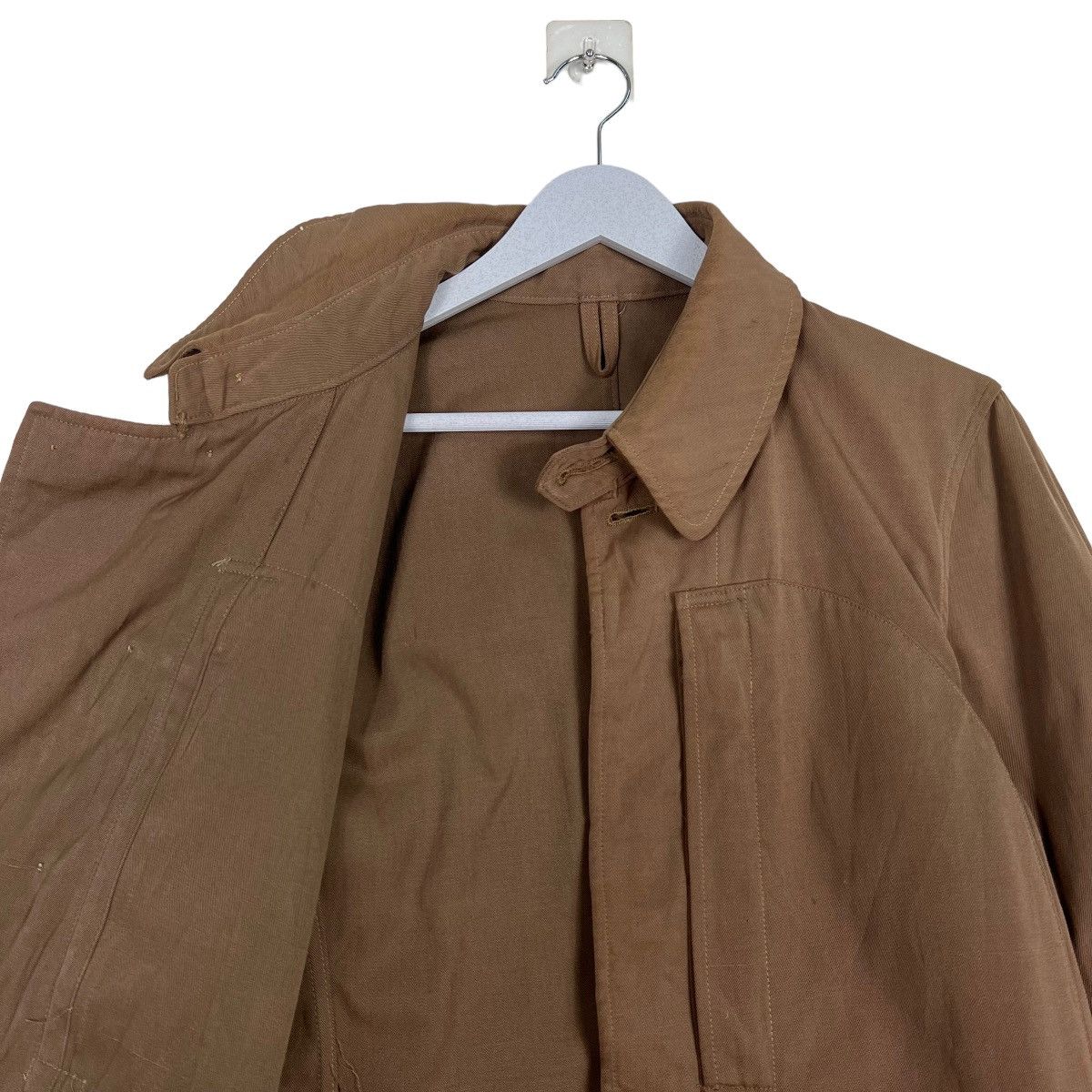 Japanese Brand 🔥 50s VINTAGE RICH BROWN JAPANESE UTILITY JACKET Size US S / EU 44-46 / 1 - 10 Thumbnail