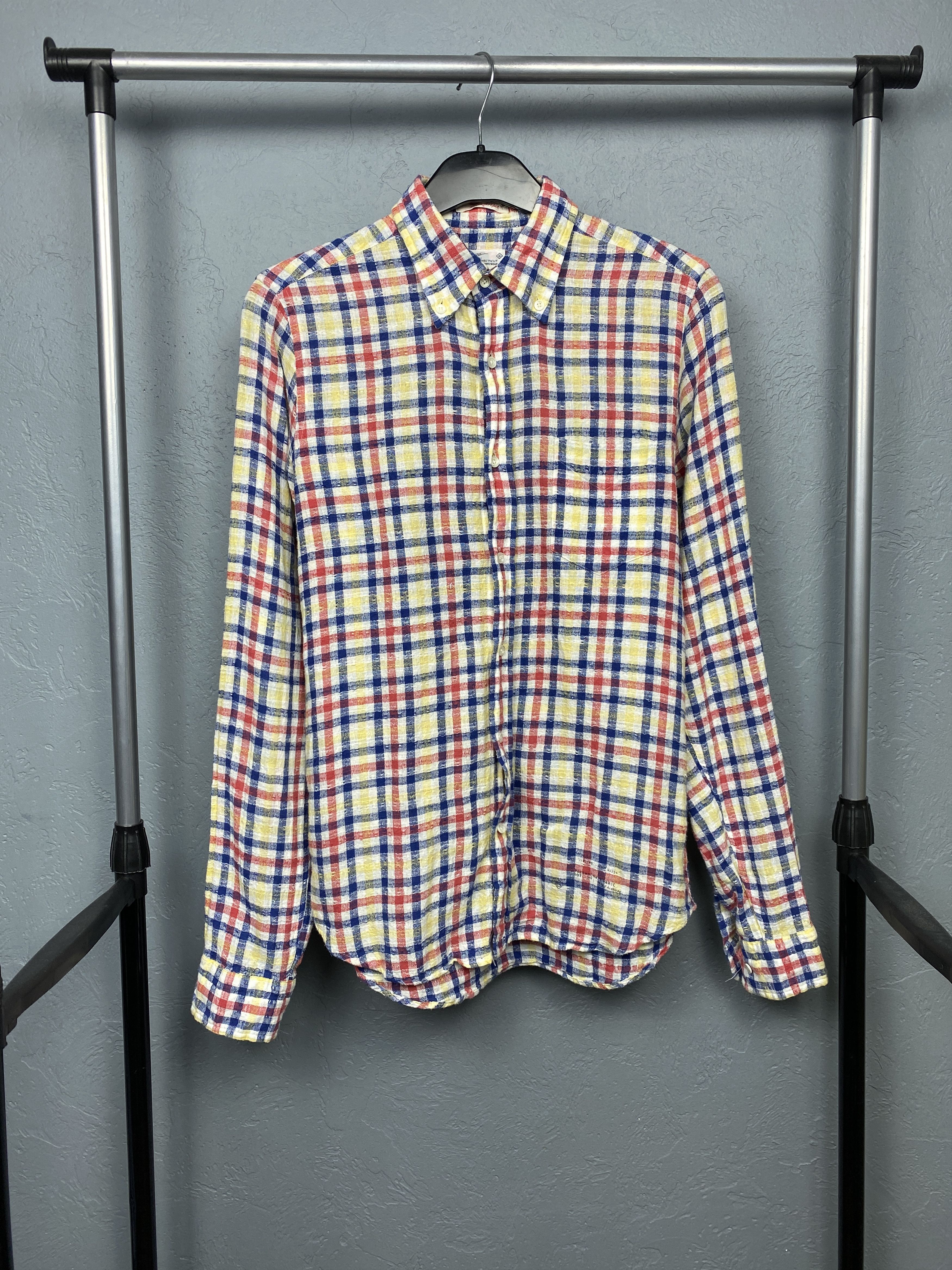 Gant Gant Vintage Mens Linen Crepe Long Sleeve Shirt Size US S / EU 44-46 / 1 - 1 Thumbnail
