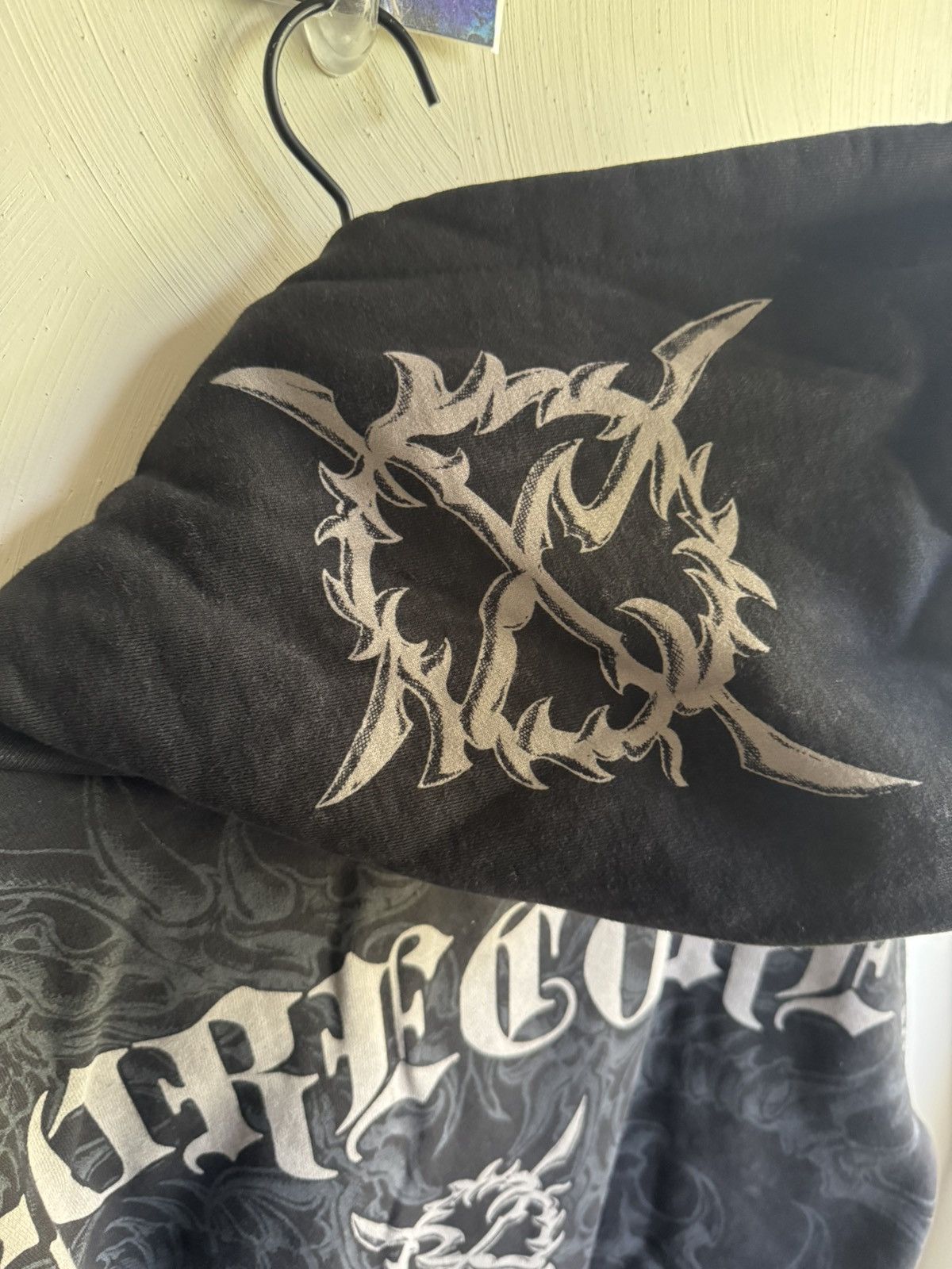 Ken Carson Ken Carson Affliction Gorecore Lament Zip Up Hoodie Size US XXL / EU 58 / 5 - 8 Thumbnail
