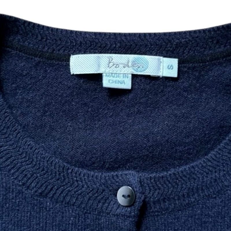 Boden Boden Navy Blue Cashmere Sweater | Size S Size S / US 4 / IT 40 - 5 Thumbnail