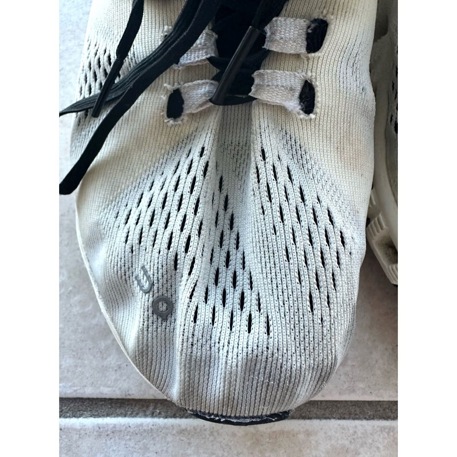 Vintage On Running Women's Cloud X Textile Synthetic Trainers White/Black Shoes, 8 M Size US 8 / IT 38 - 5 Thumbnail