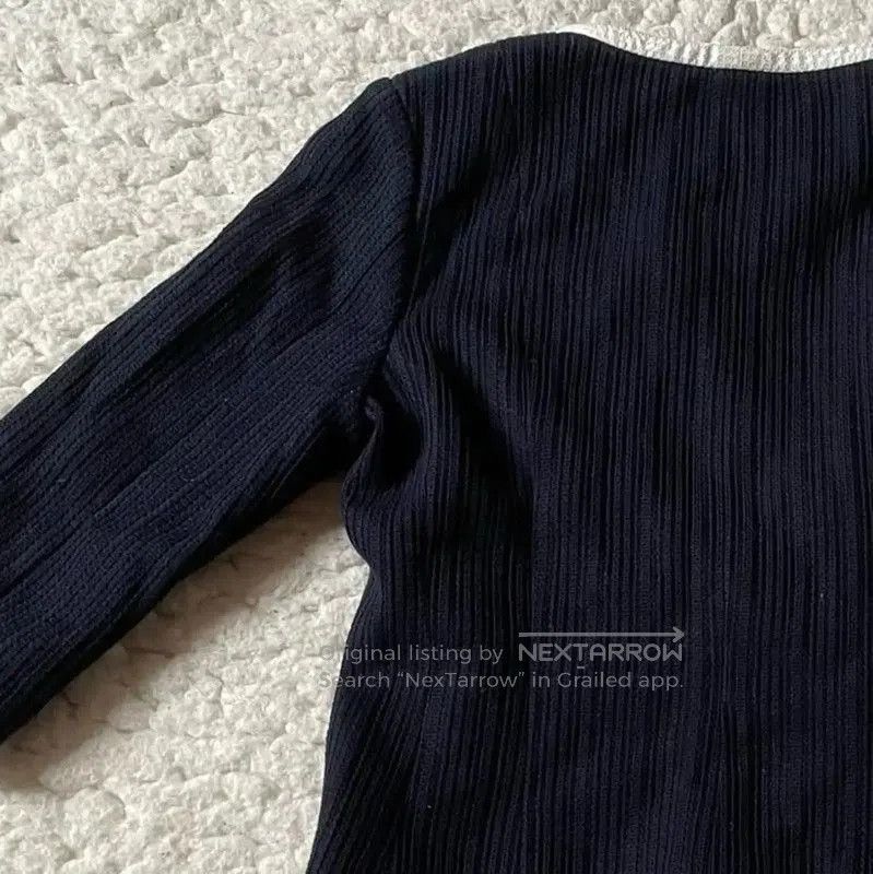 Chanel Chanel Black Women's Jacket with White Trim . Size M / US 6-8 / IT 42-44 - 9 Thumbnail