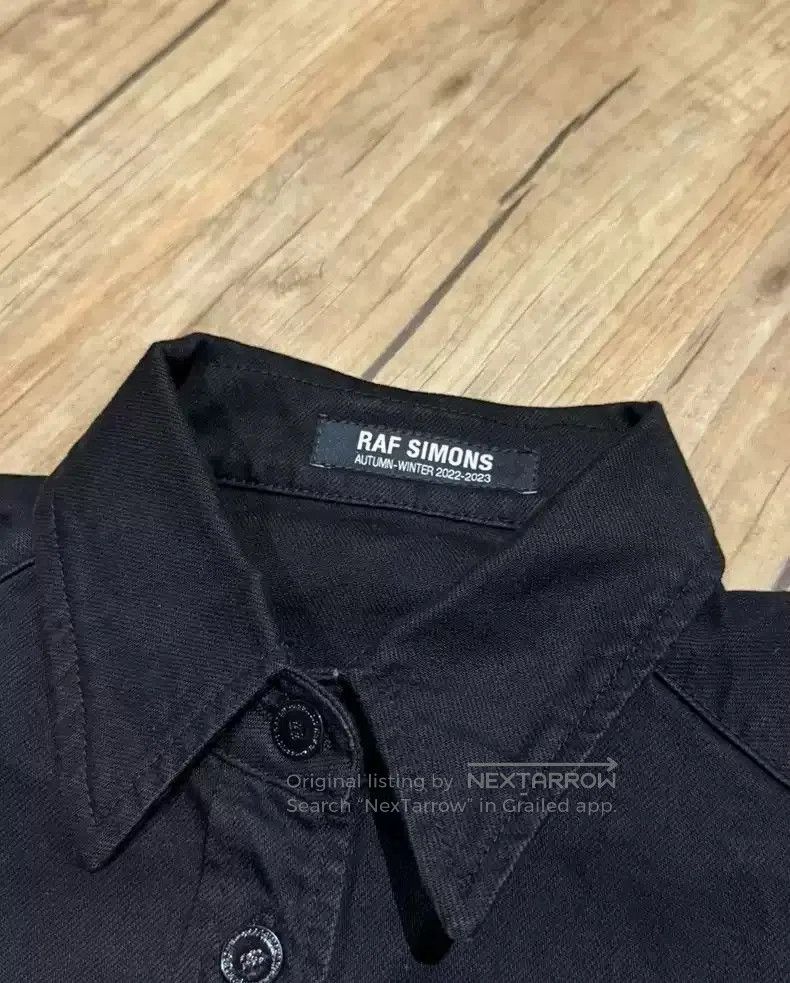 Raf Simons Raf Simons 23 short denim jacket shirt. Size US L / EU 52-54 / 3 - 4 Thumbnail