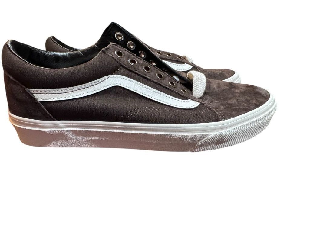 Vans Vans Pig Suede Old Skool Sneakers Skate Shoes After Dark Size US 9.5 / IT 39.5 - 1 Thumbnail