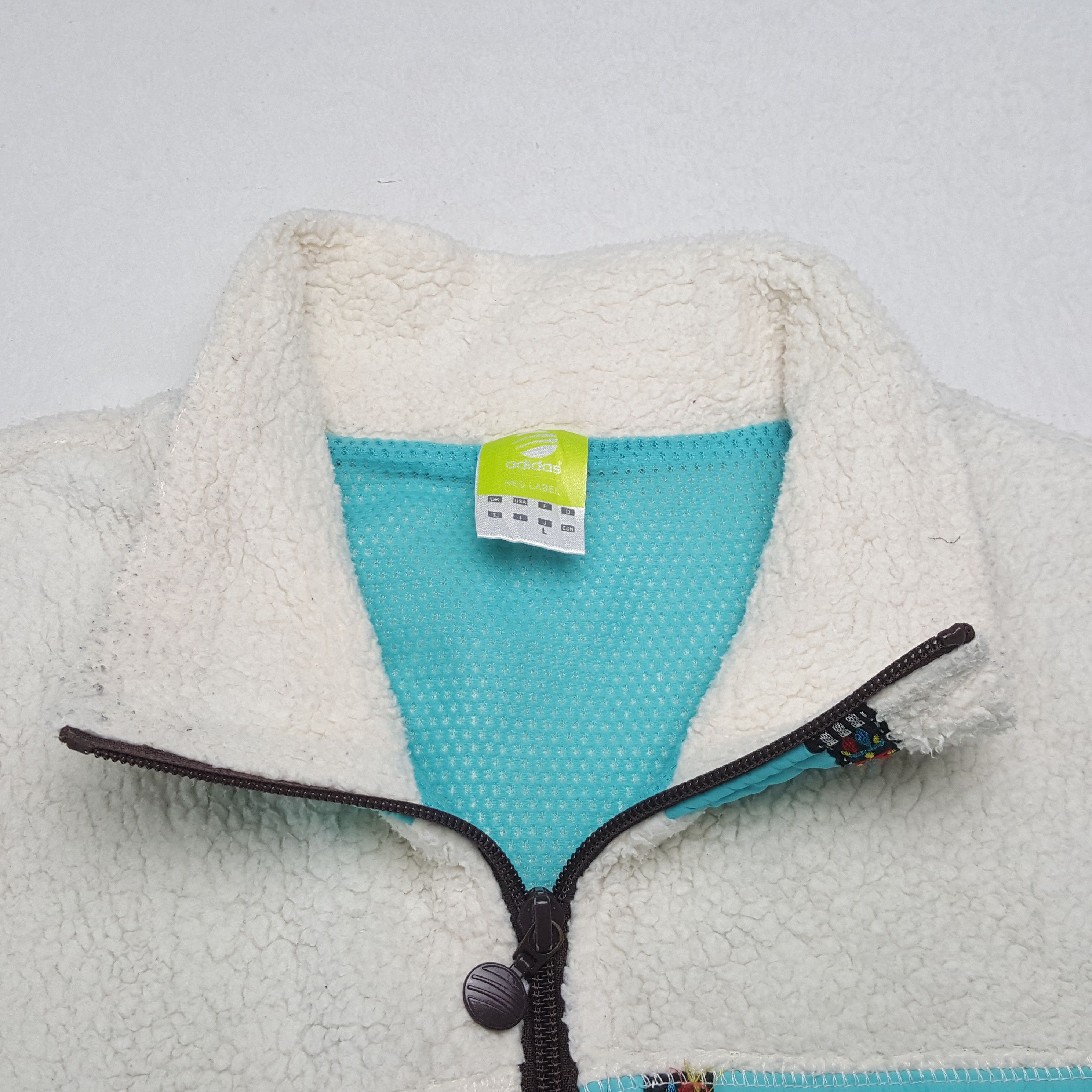 Adidas × Vintage Adidas X Custom Yohji Yamamoto Art Sherpa Vest c282n26 Size US XS / EU 42 / 0 - 5 Thumbnail