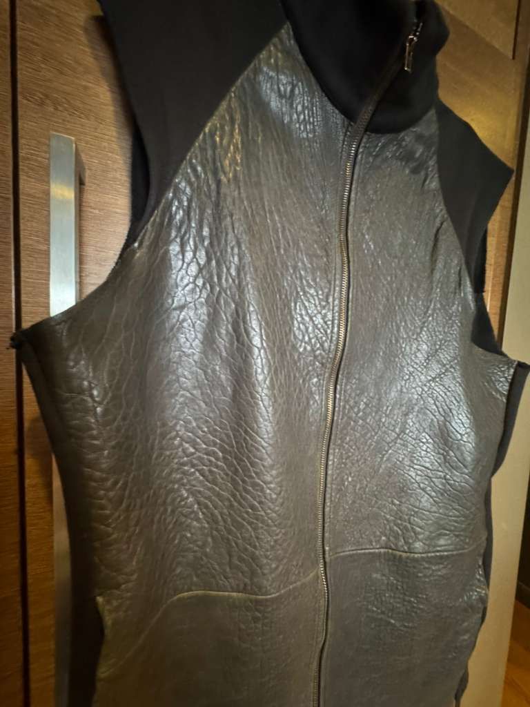Maison Margiela Leather Front Vest Size US M / EU 48-50 / 2 - 3 Thumbnail