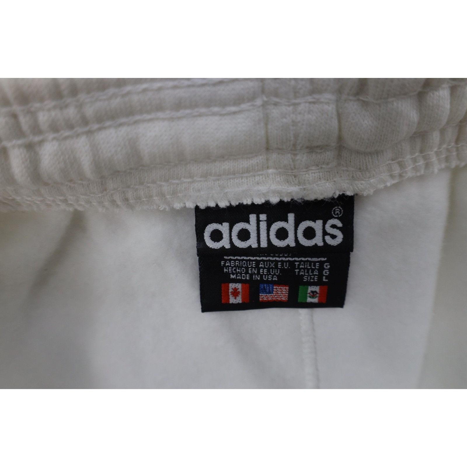 Adidas Deadstock Vintage 90s Adidas Heavy Sweatpants Joggers Size US 36 / EU 52 - 10 Thumbnail