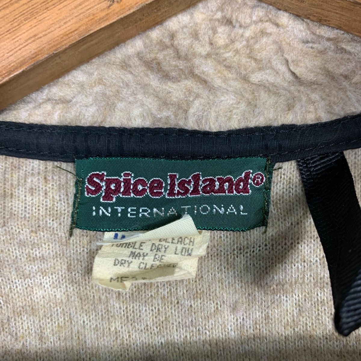 Vintage SPICE ISLAND Made in Usa Deep Pile Fleece Jacket #1669-C74 Size US M / EU 48-50 / 2 - 15 Thumbnail