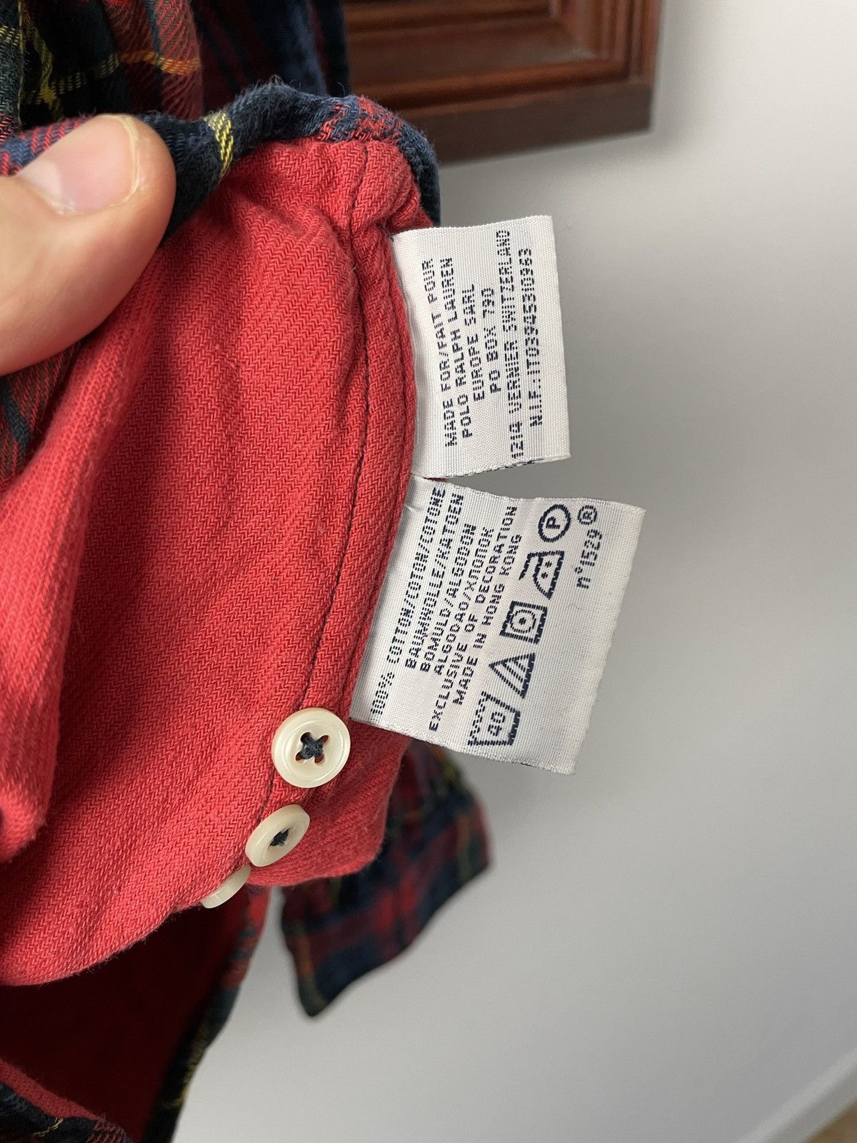 Ralph Lauren Polo Ralph Lauren Flannel Button Shirt Multicolor Checkered Size US L / EU 52-54 / 3 - 5 Thumbnail