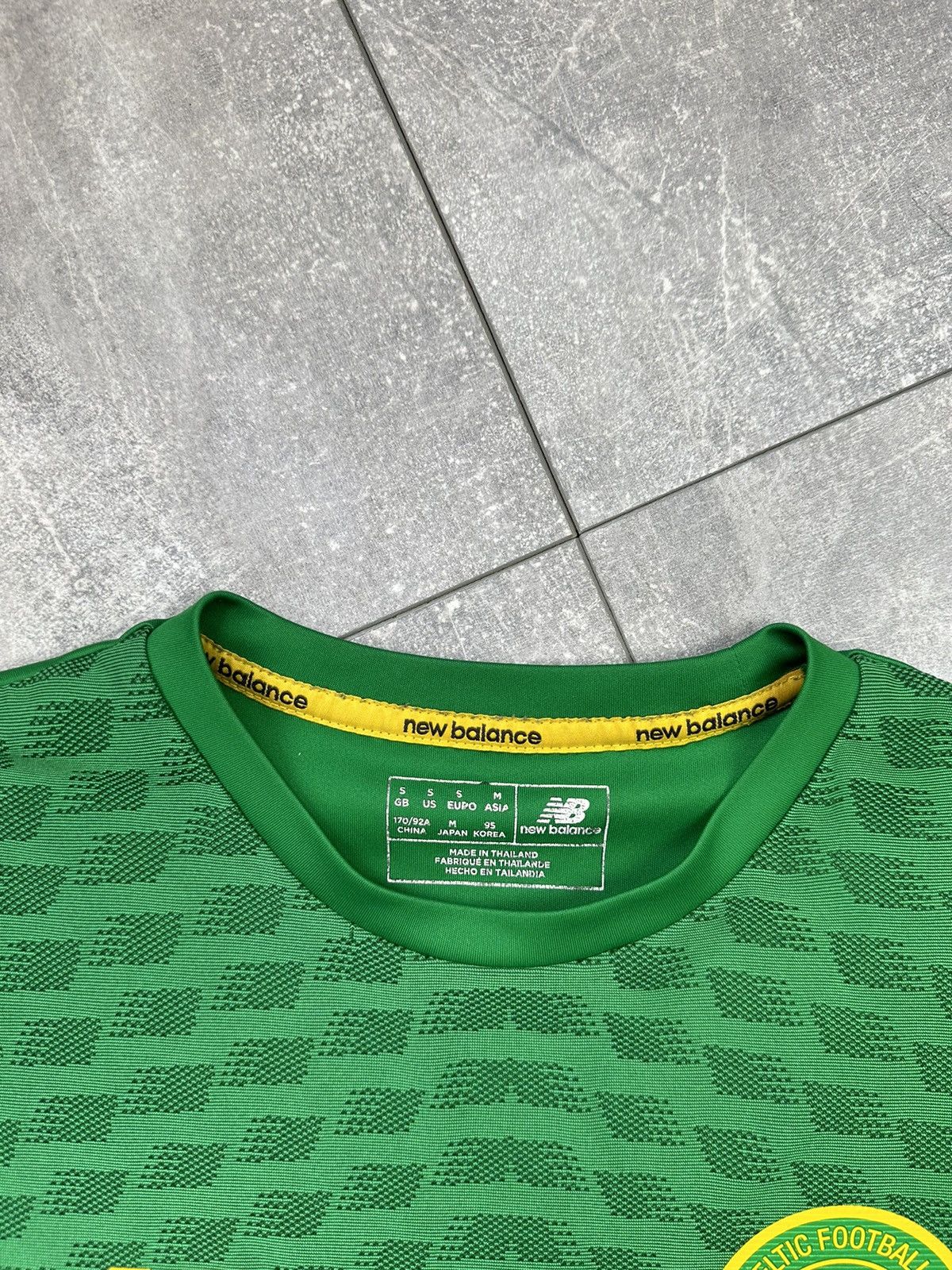 New Balance New Balance Celtic Home Training Soccer Jersey Size US S / EU 44-46 / 1 - 4 Thumbnail