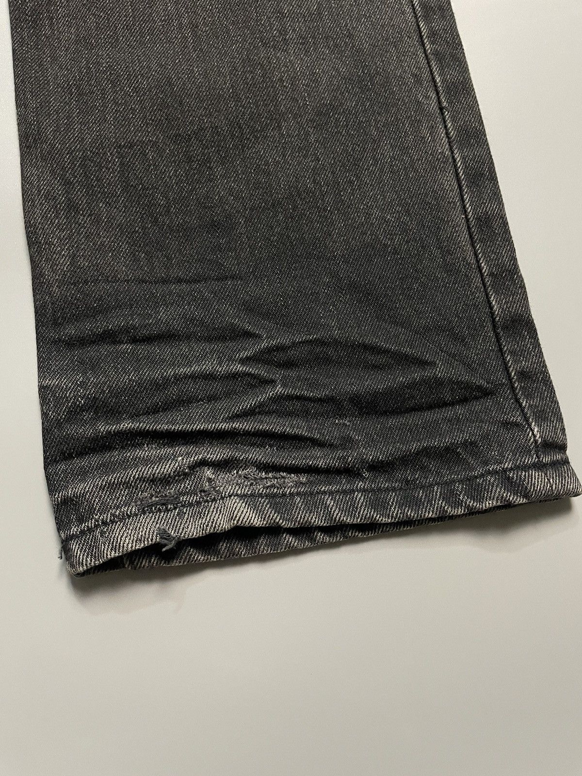 If Six Was Nine Yoshiyuki Konishi Black Washed Denim Size US 32 / EU 48 - 15 Thumbnail