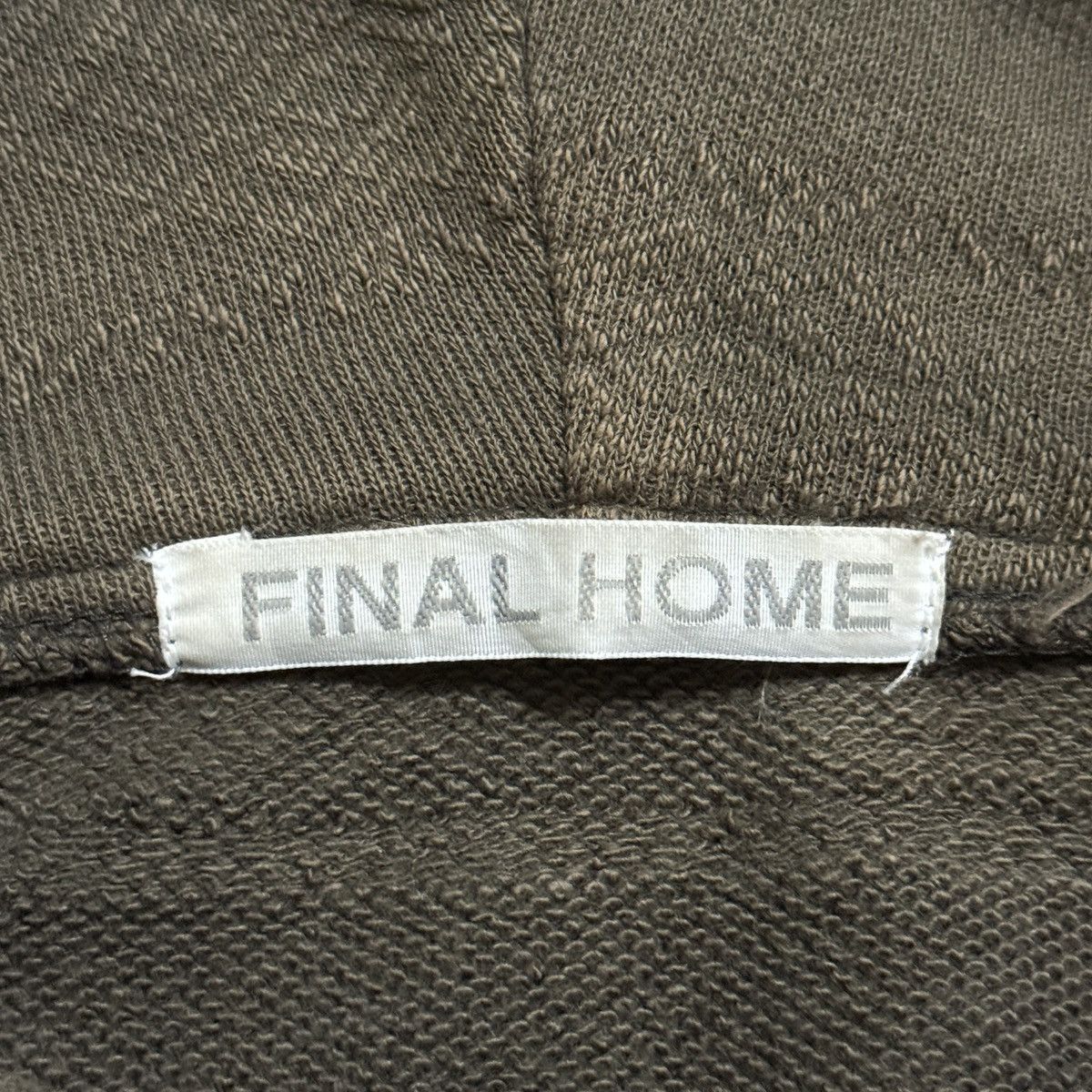 Final Home 90's Final Home Asymmetrical zipper hoodie Size US L / EU 52-54 / 3 - 15 Thumbnail