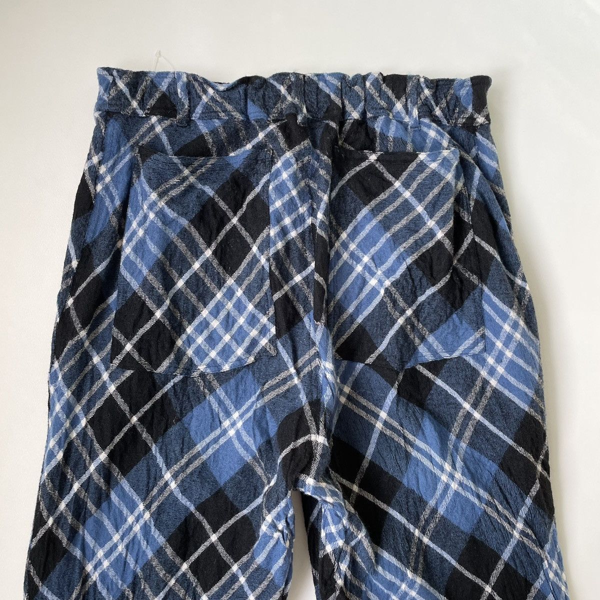 Comme des Garcons Check Wool Flared Leg Trousers Size US 36 / EU 52 - 10 Thumbnail